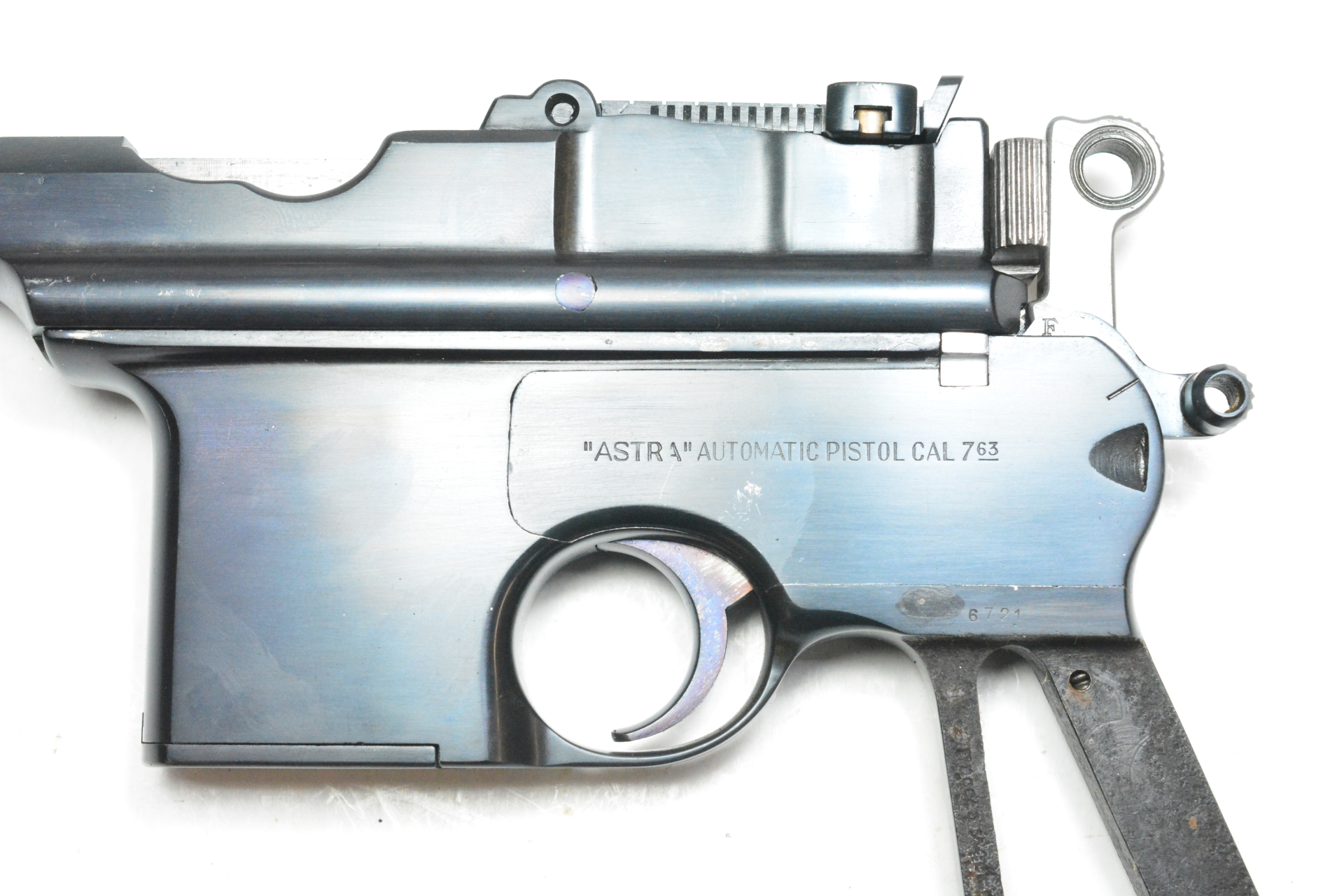 Astra 900, Kal. 7,63mmMauser,span. Nachbau C96 – Bild 3