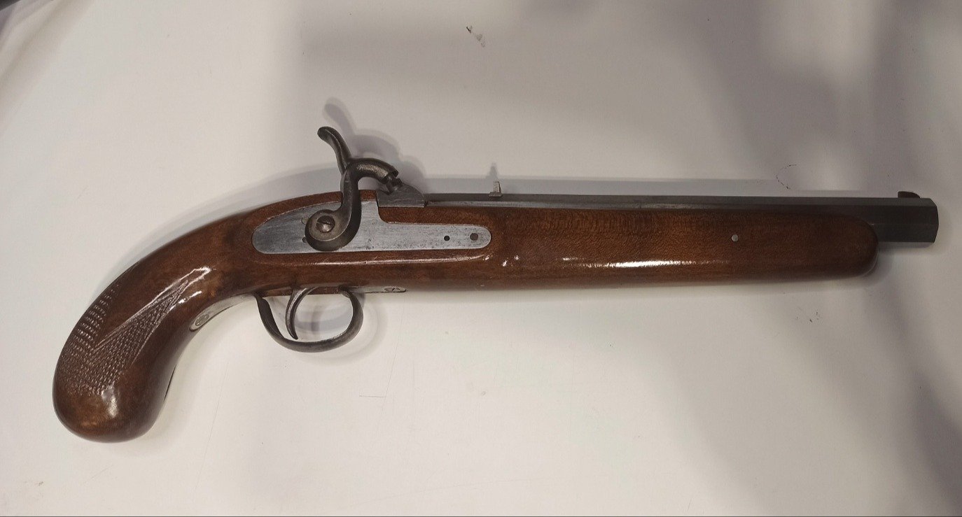 AMR Vorderlader Pistole cal .44 Perkussion Schwarzpulver gezogener Lauf kein Pedersoli Jukar Dikar – Bild 1