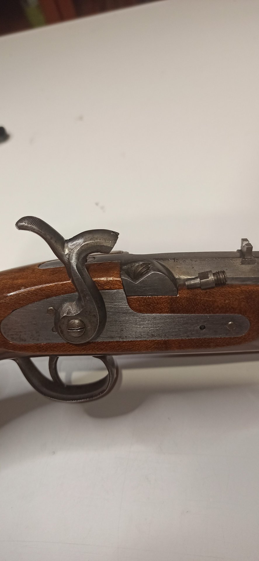 AMR Vorderlader Pistole cal .44 Perkussion Schwarzpulver gezogener Lauf kein Pedersoli Jukar Dikar – Bild 5
