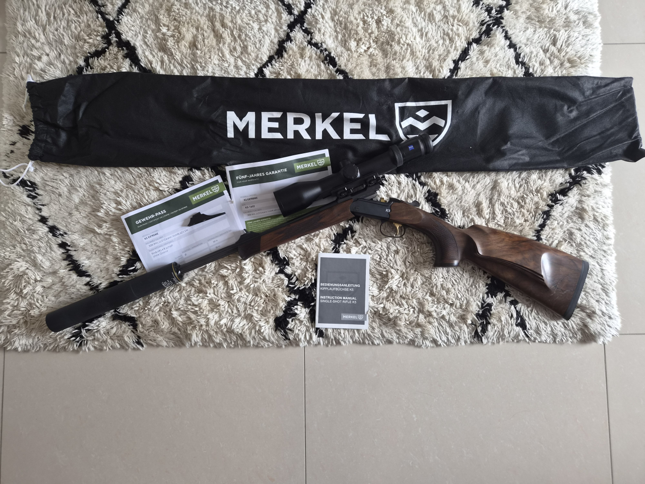 Merkel K5 Extreme Kal. .308 Win. – Komplettpaket mit ZEISS Victory HT, Stalon Victor L & Merkel SUM – Bild 1