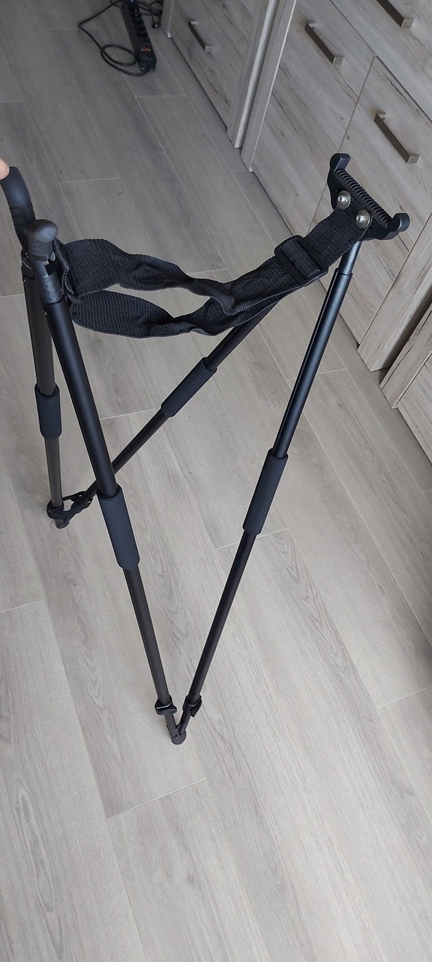 Schießstock Zielstock Feldjagd ( Aluminium) – Bild 3