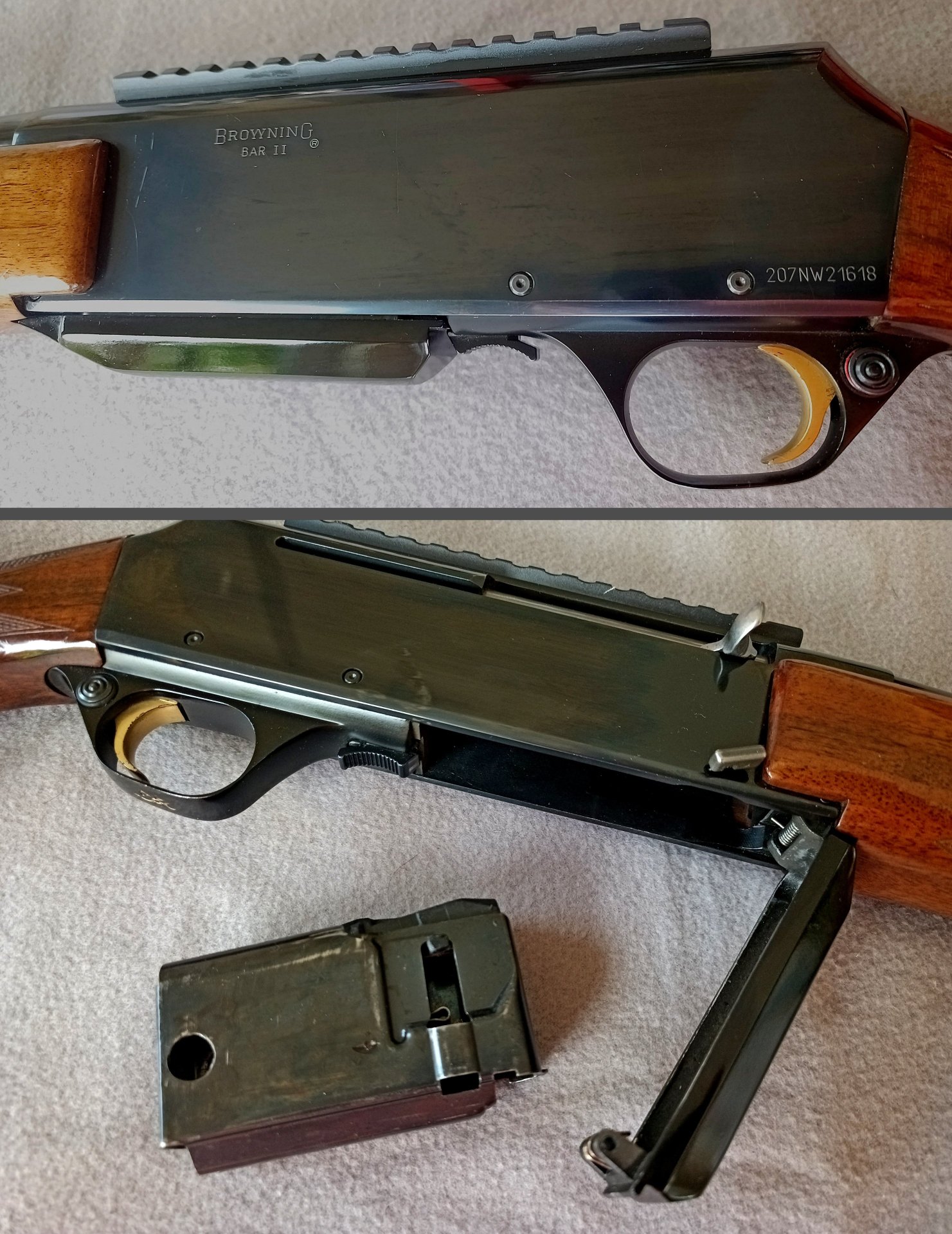 Browning BAR II Selbstladebüchse Kal. .30-06 Spring. inkl. Stahl-Picatinny-Schiene – Bild 5