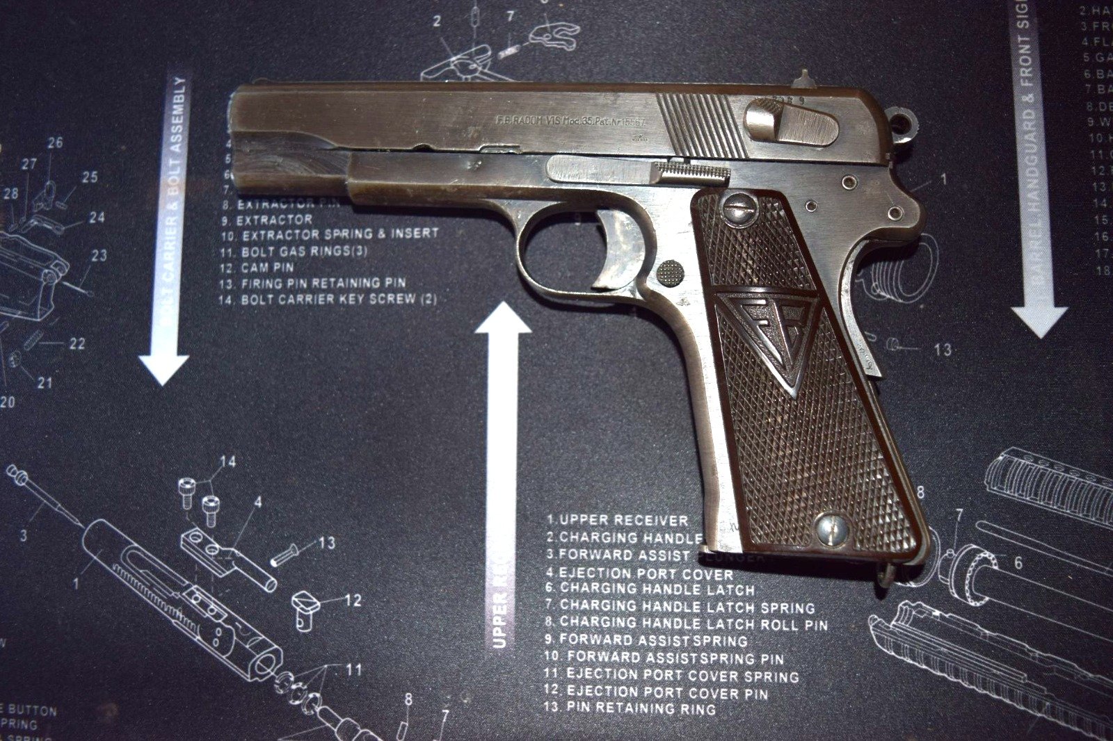 VIS Radom 9 mm Luger – Bild 1