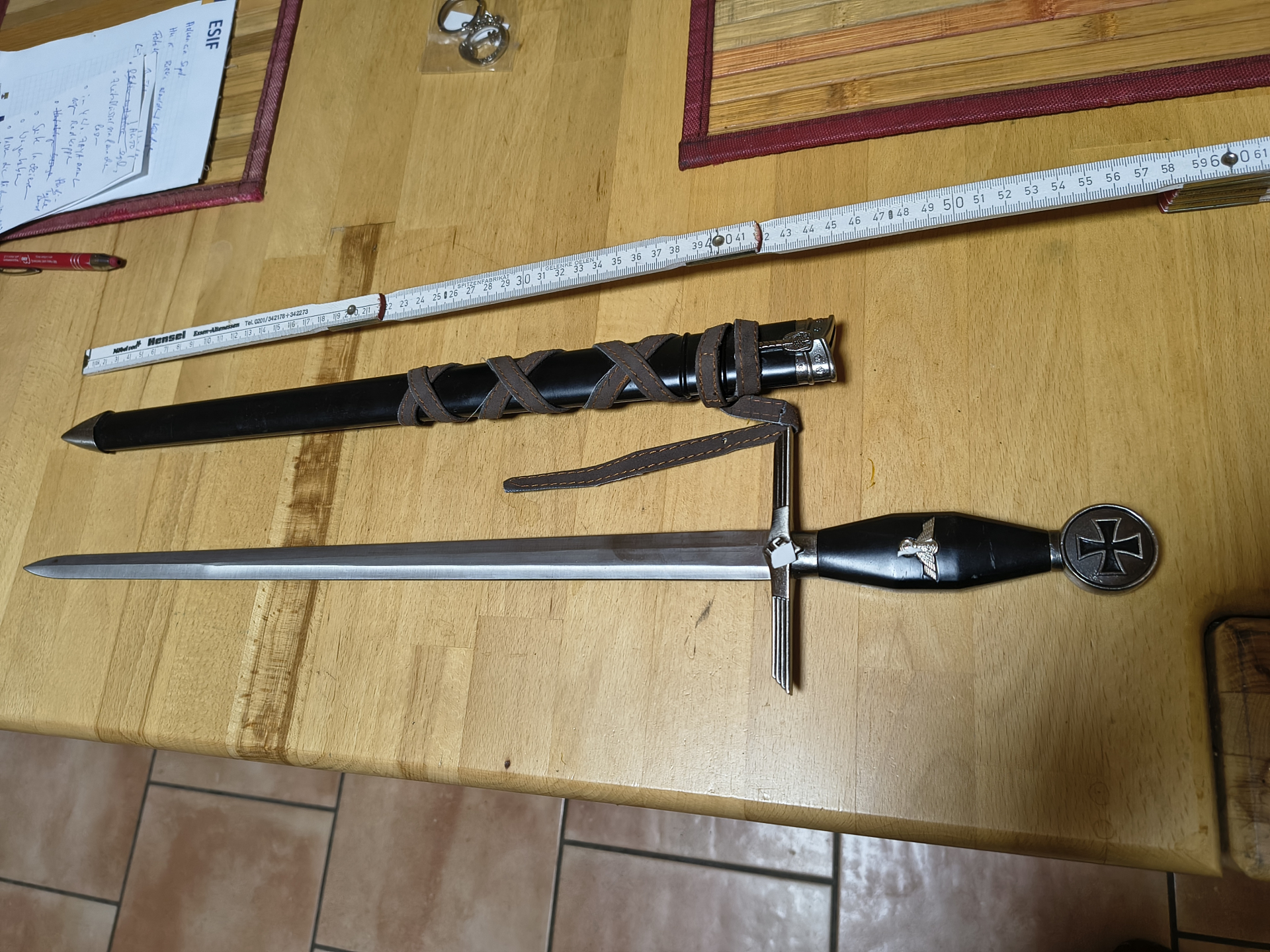 Dolch , Säbel Deutsch -Afrika – Bild 2