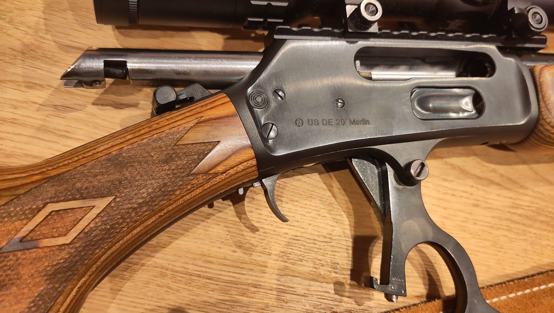 Marlin 1895 Unterhebelrepetierer 45/70 Govt. mit Gewinde 11/16“x24 – Bild 3