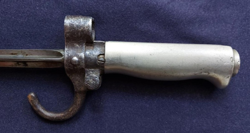 Deutsche Ersatzbajonett - Lebel 1886 - Sachsen – Bild 3