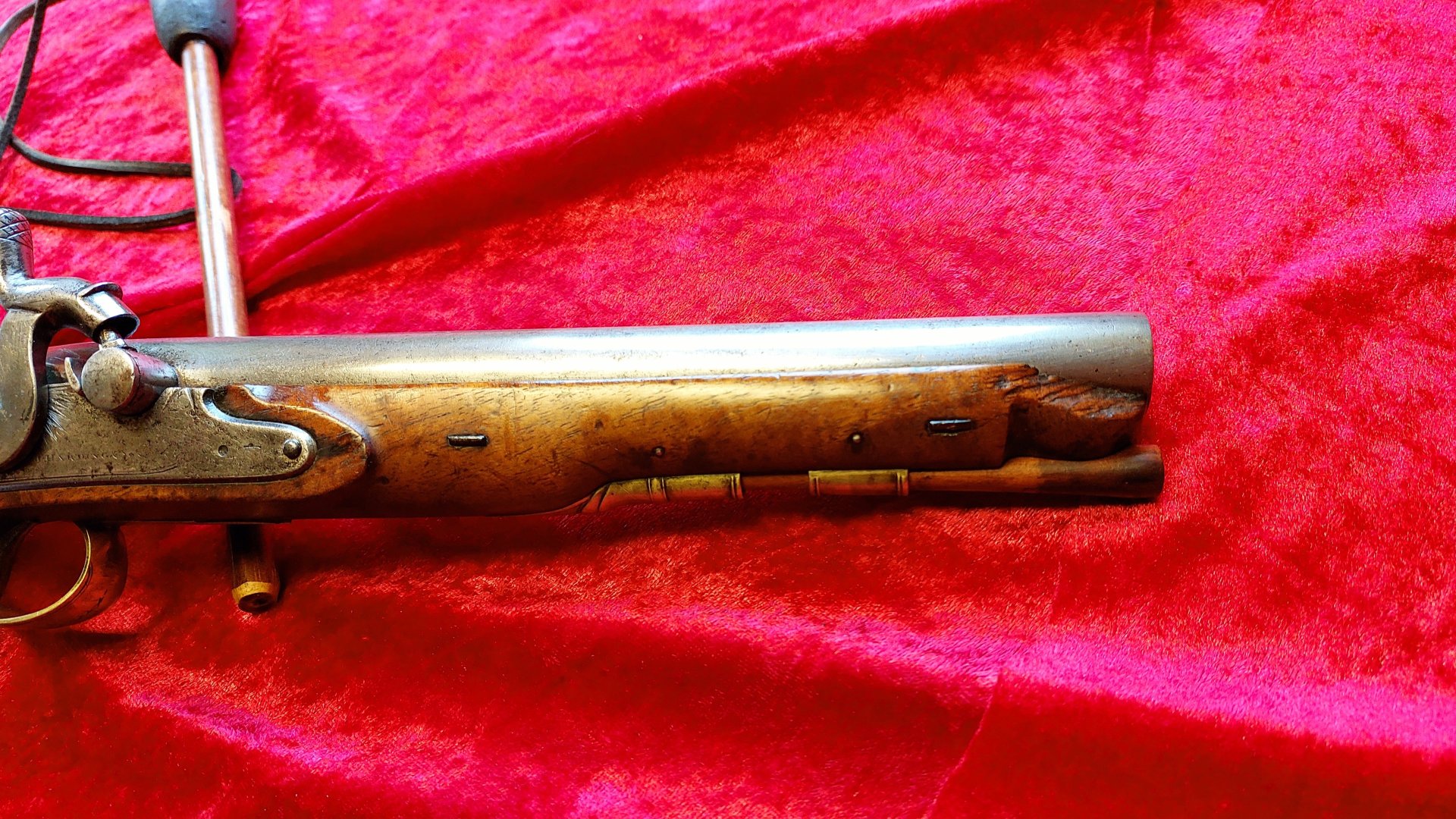 Original englische Perkussions-Pistole im Kal. 16 mm – Bild 3