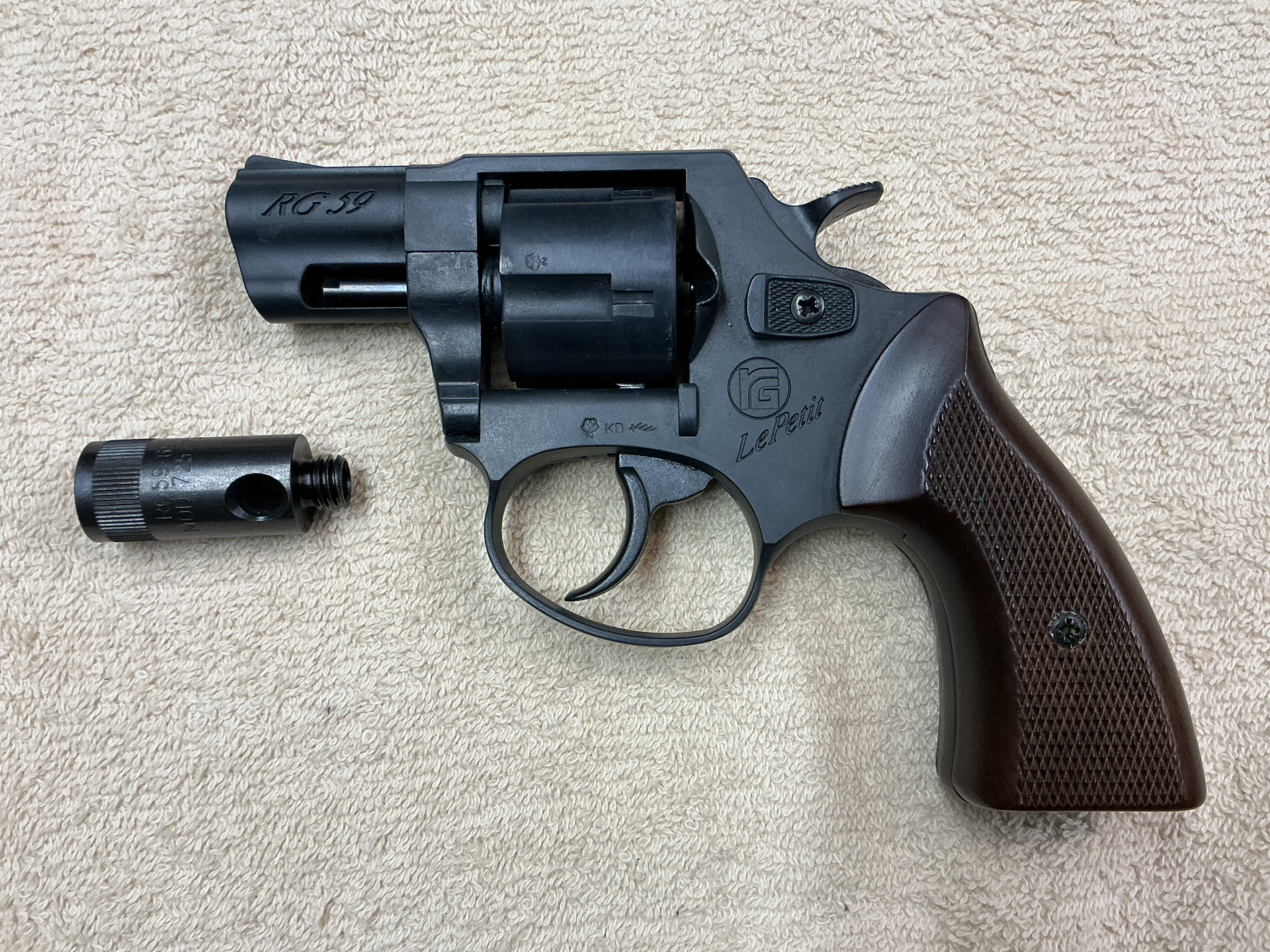 Schreckschussrevolver RÖHM RG 59 „Le Petit“ 9 mm Knall – Bild 1