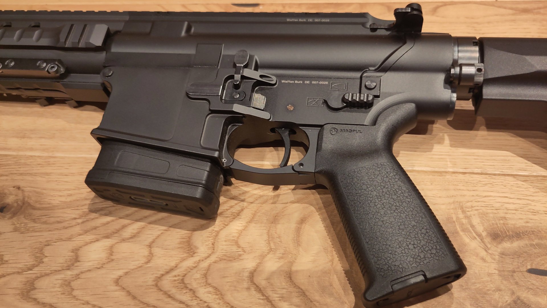 Burk BR10 (AR-10 Klon) 308 Win. 16“ Lauf mit verstellbarem Gasventil für SD – Bild 4