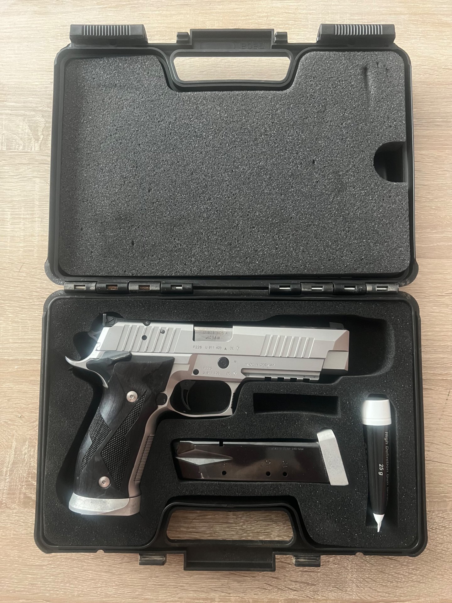SIG Sauer P226 X-Five Match .40 S&W – Made in Germany – mit Koffer und Zubehör – Bild 1