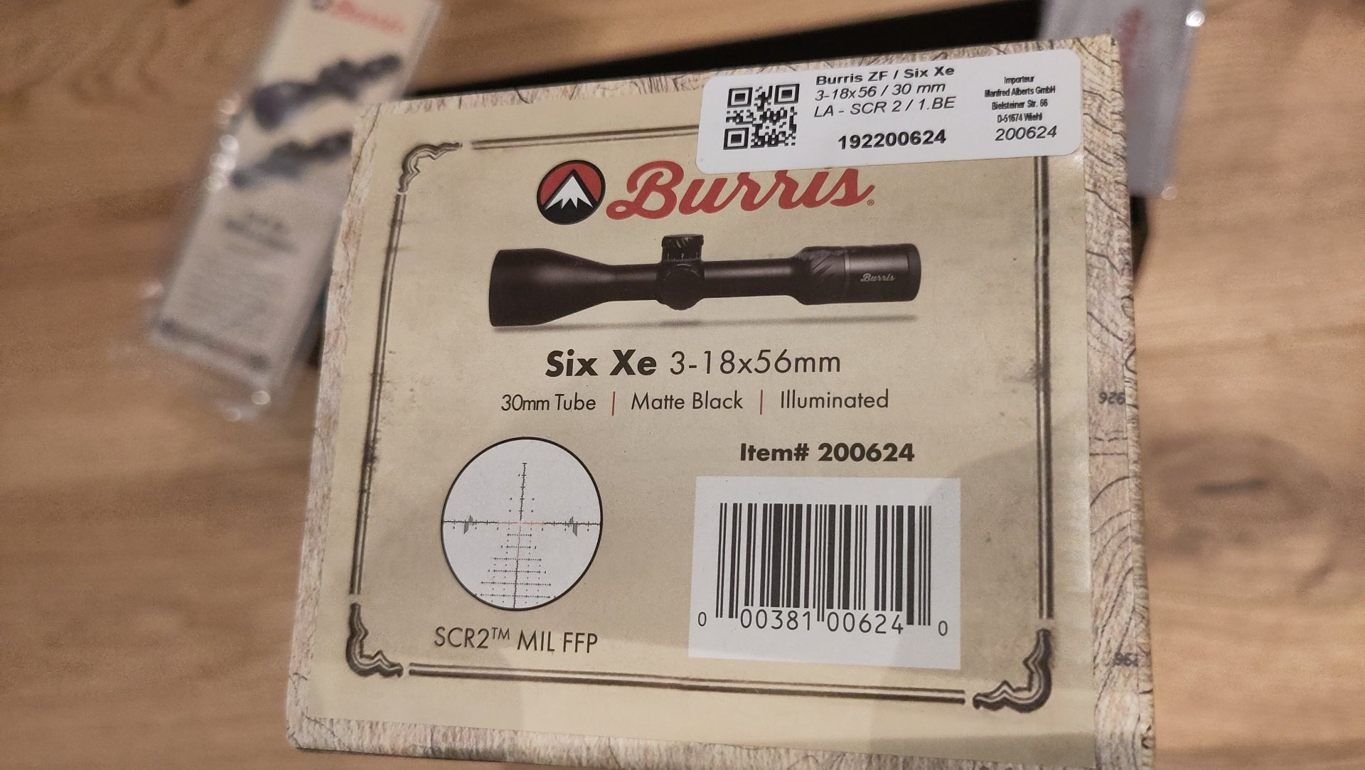 Zielfernrohr Burris XE6 3-18x56 FFP / 1. BE mit SPUHR SCP-3001 Montage für Picatinny – Bild 4