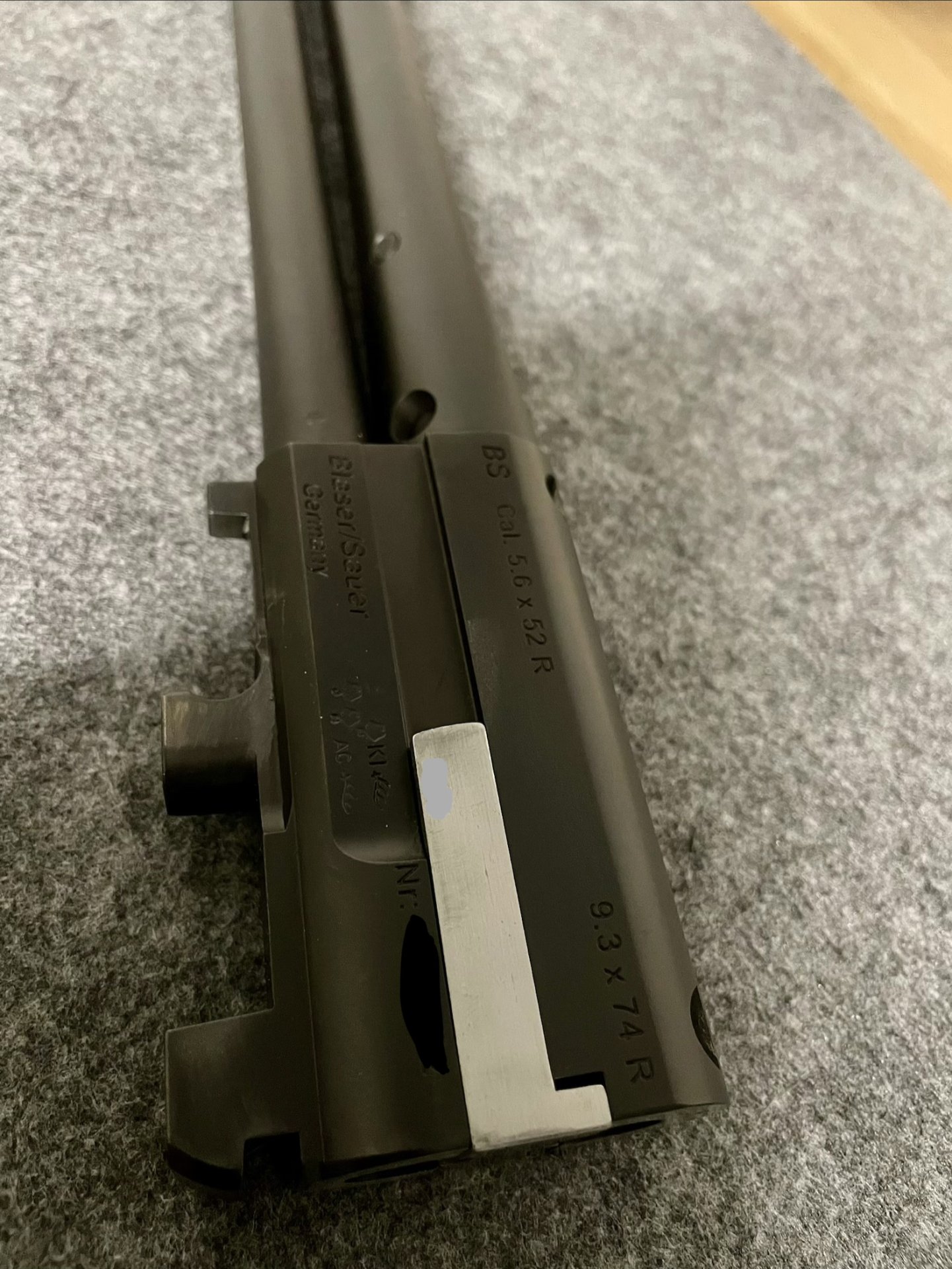 Blaser 95 / 97 Wechsellauf Bergstutzenlauf ⁠9,3 × 74 R / 5,6 × 52 R – Bild 3