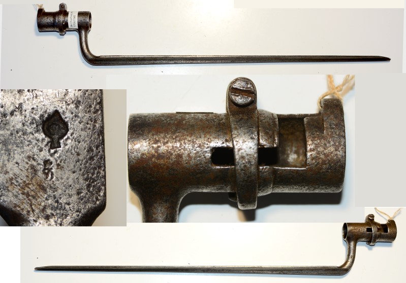 Tüllenbajonett, Klngenlänge 45,2 cm – Bild 1