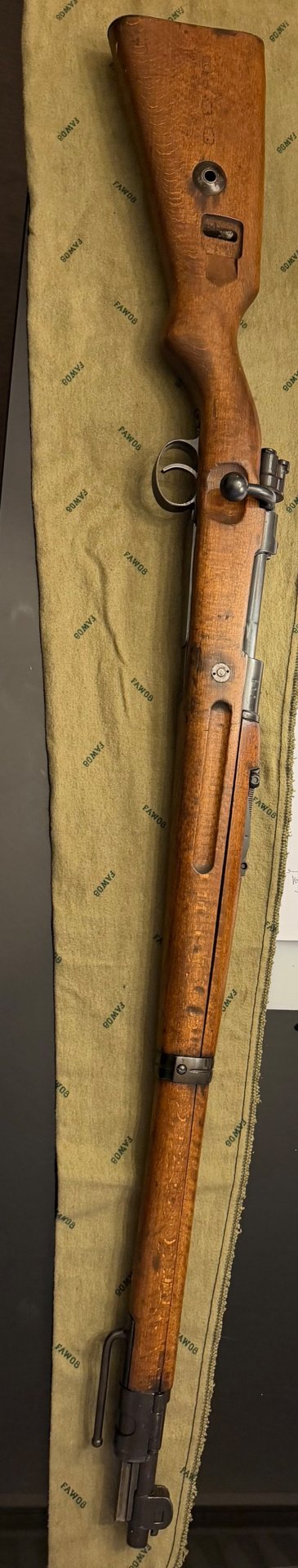 Karabiner 98 a az Erfurt Doppeldatum 1916 1920 8x57 Neubeschuss Ordonnanz – Bild 1