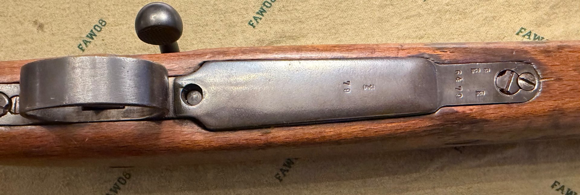 Karabiner 98 a az Erfurt Doppeldatum 1916 1920 8x57 Neubeschuss Ordonnanz – Bild 5