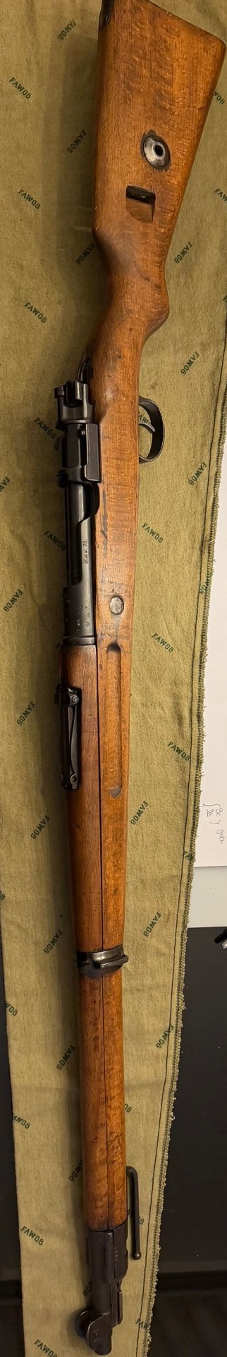 Karabiner 98 a az Erfurt Doppeldatum 1916 1920 8x57 Neubeschuss Ordonnanz – Bild 2