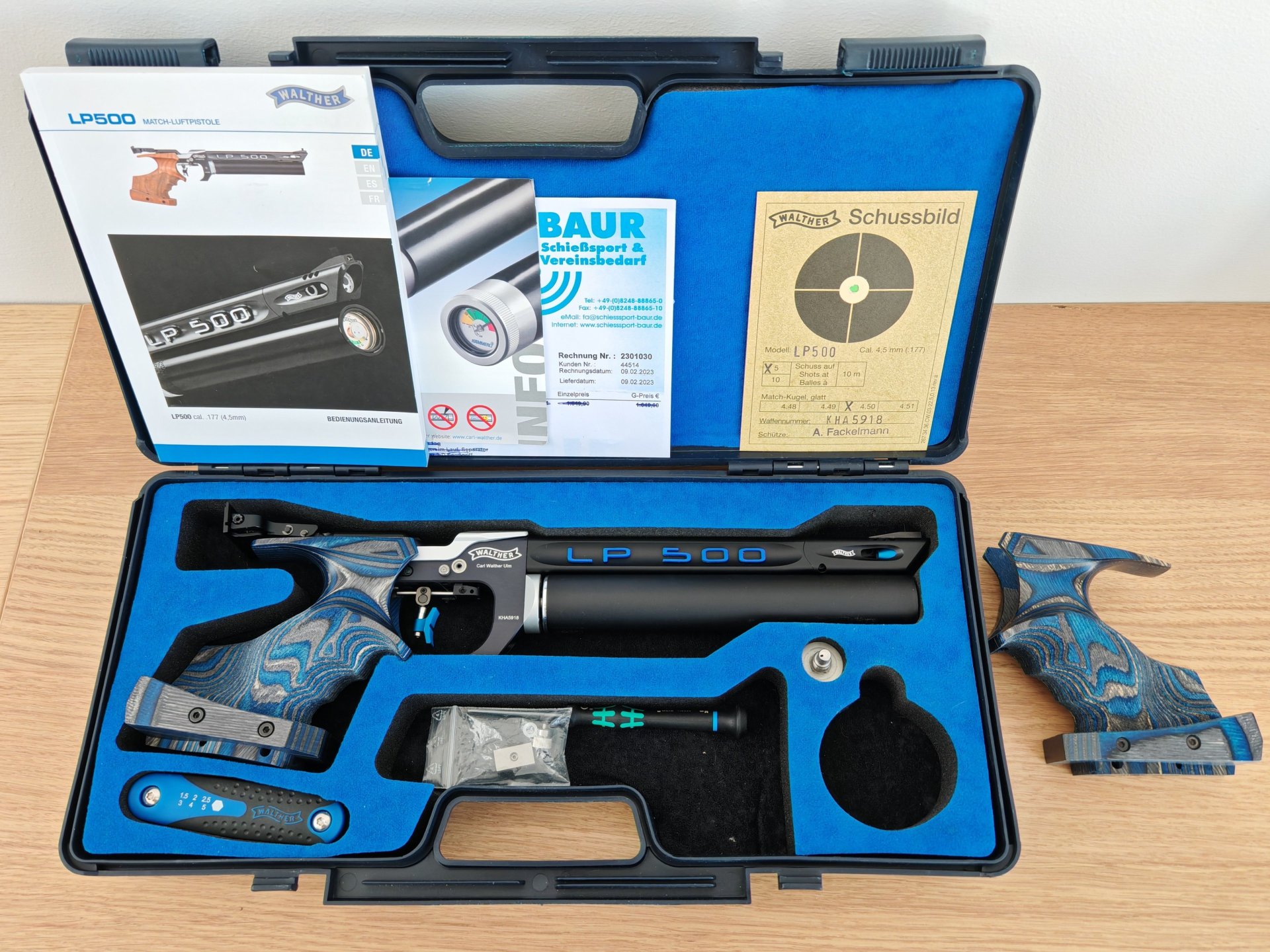 Walther LP500 Expert Blue Angel M - Top-Zustand! – Bild 1