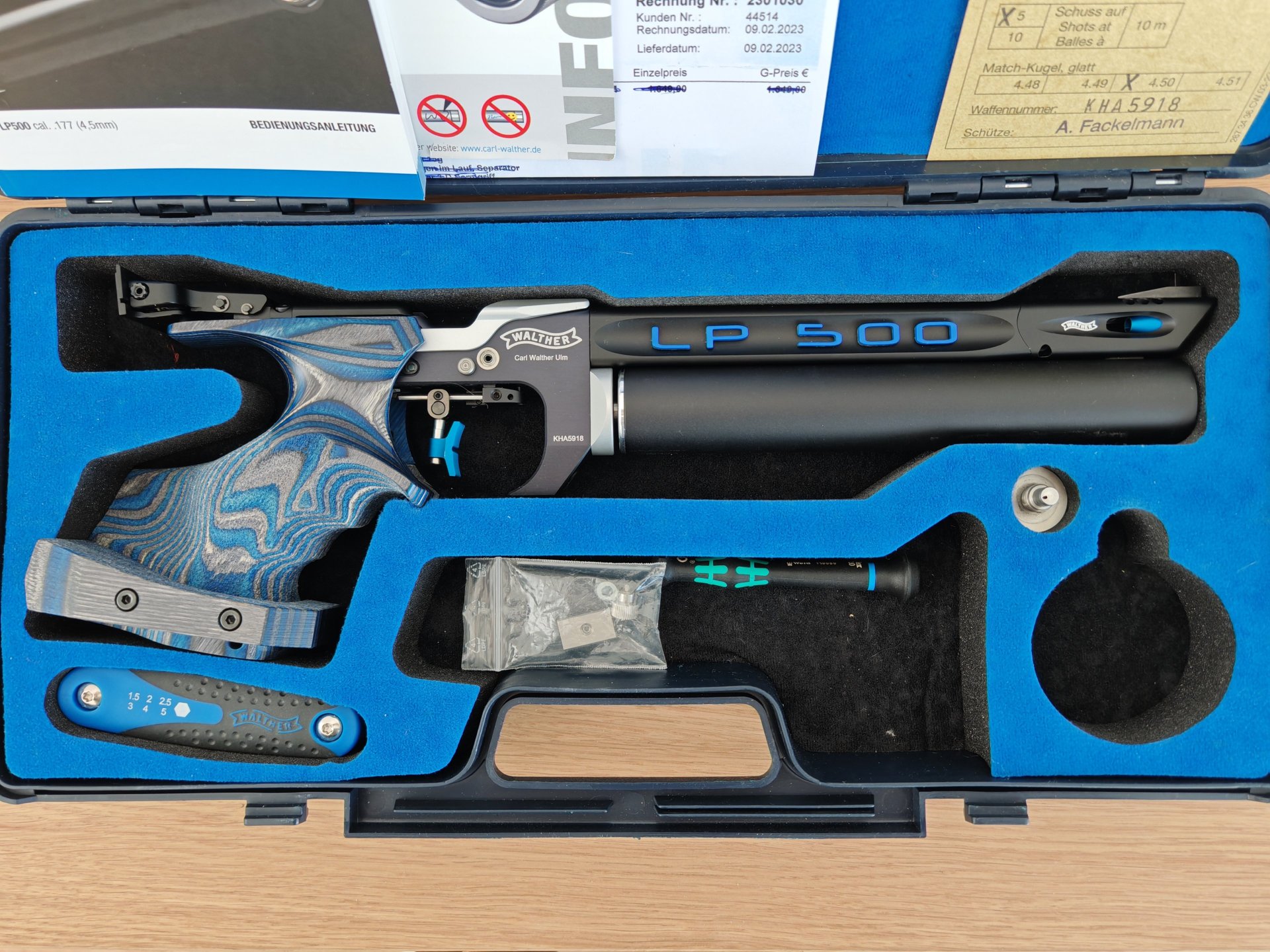 Walther LP500 Expert Blue Angel M - Top-Zustand! – Bild 2