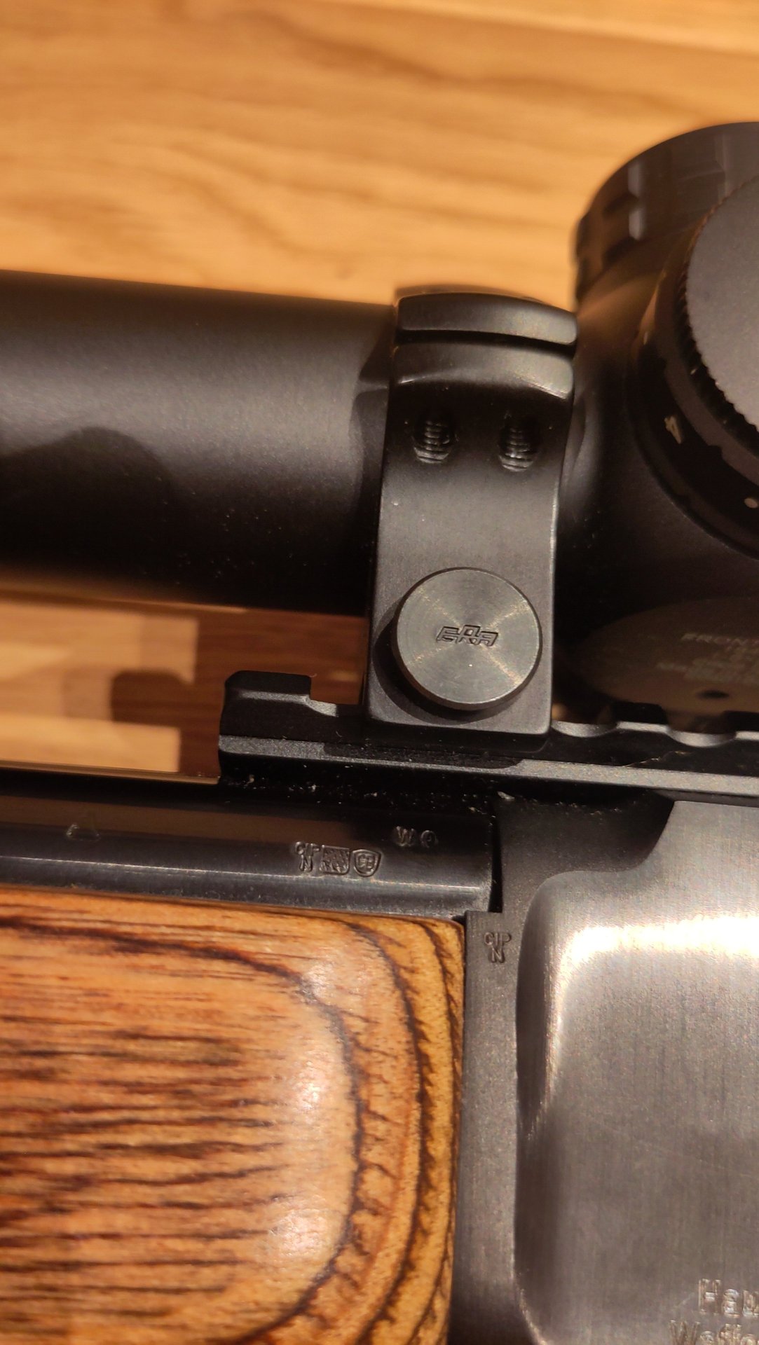 Zielfernrohr Hawke Frontier 30 1-6x24 für Drückjagd mit Leuchtpunkt und Montage – Bild 3
