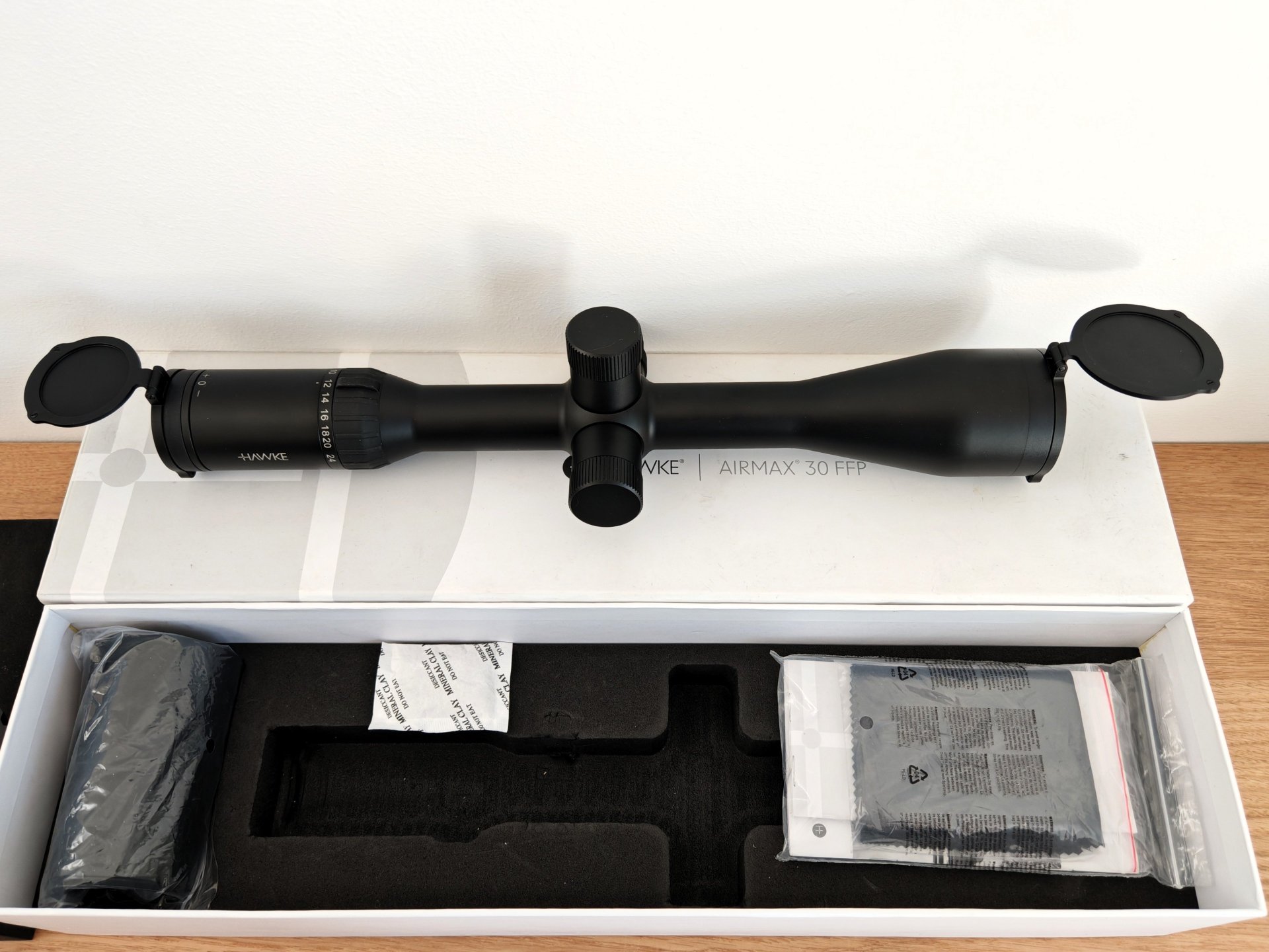 HAWKE Airmax 30 FFP 6-24x50 MRAD SF - Top-Zustand / OVP. – Bild 2