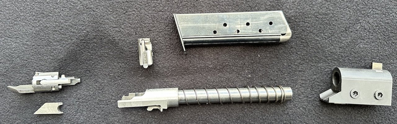 Heckler & Koch HK - P9s - P 9 s - .45 ACP - Austauschlauf, Verschlusskopf, Magazin – Bild 1
