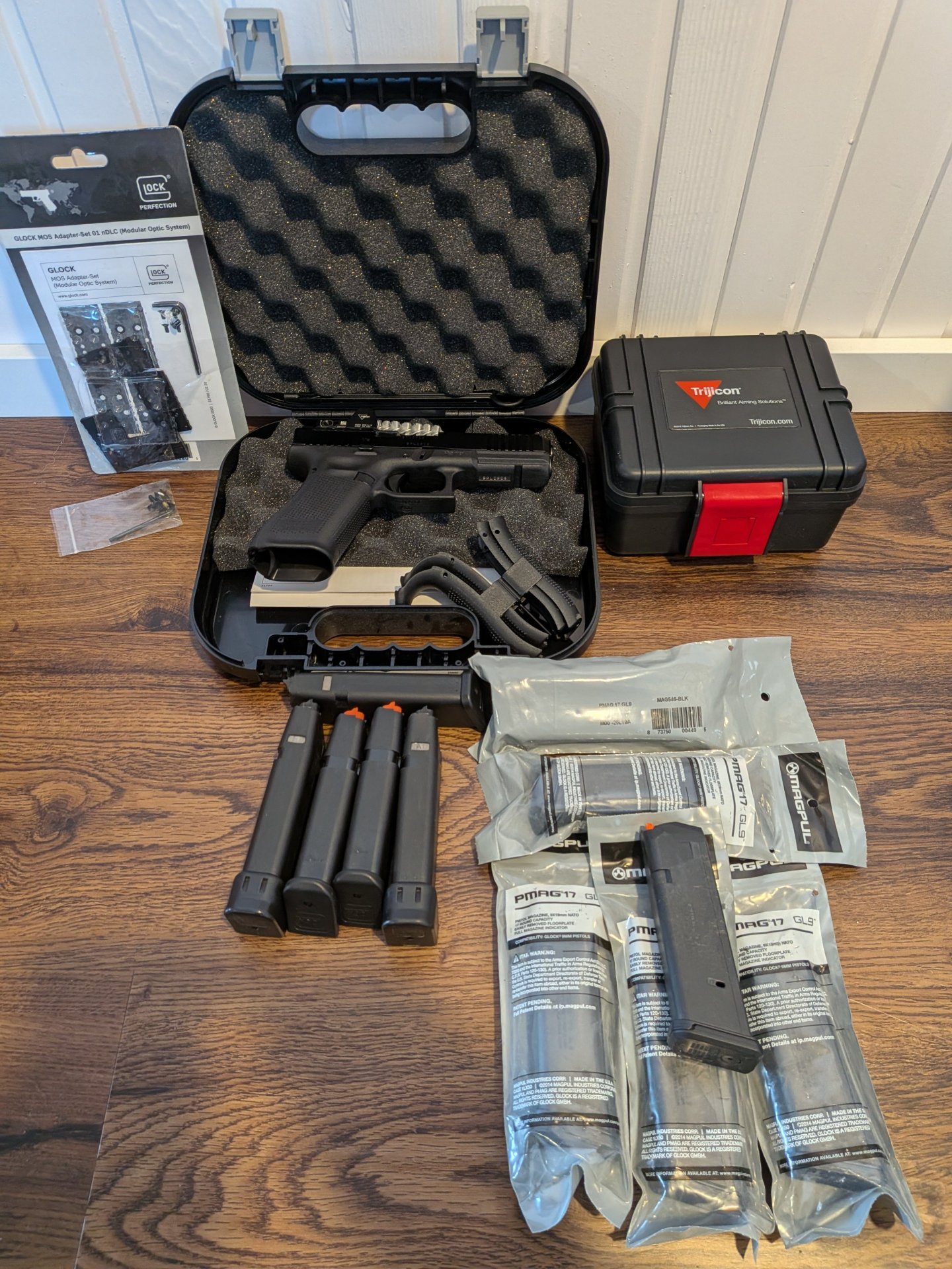 Glock 17 Gen5 MOS Trijicon RMR 9x19 Aimpoint – Bild 1