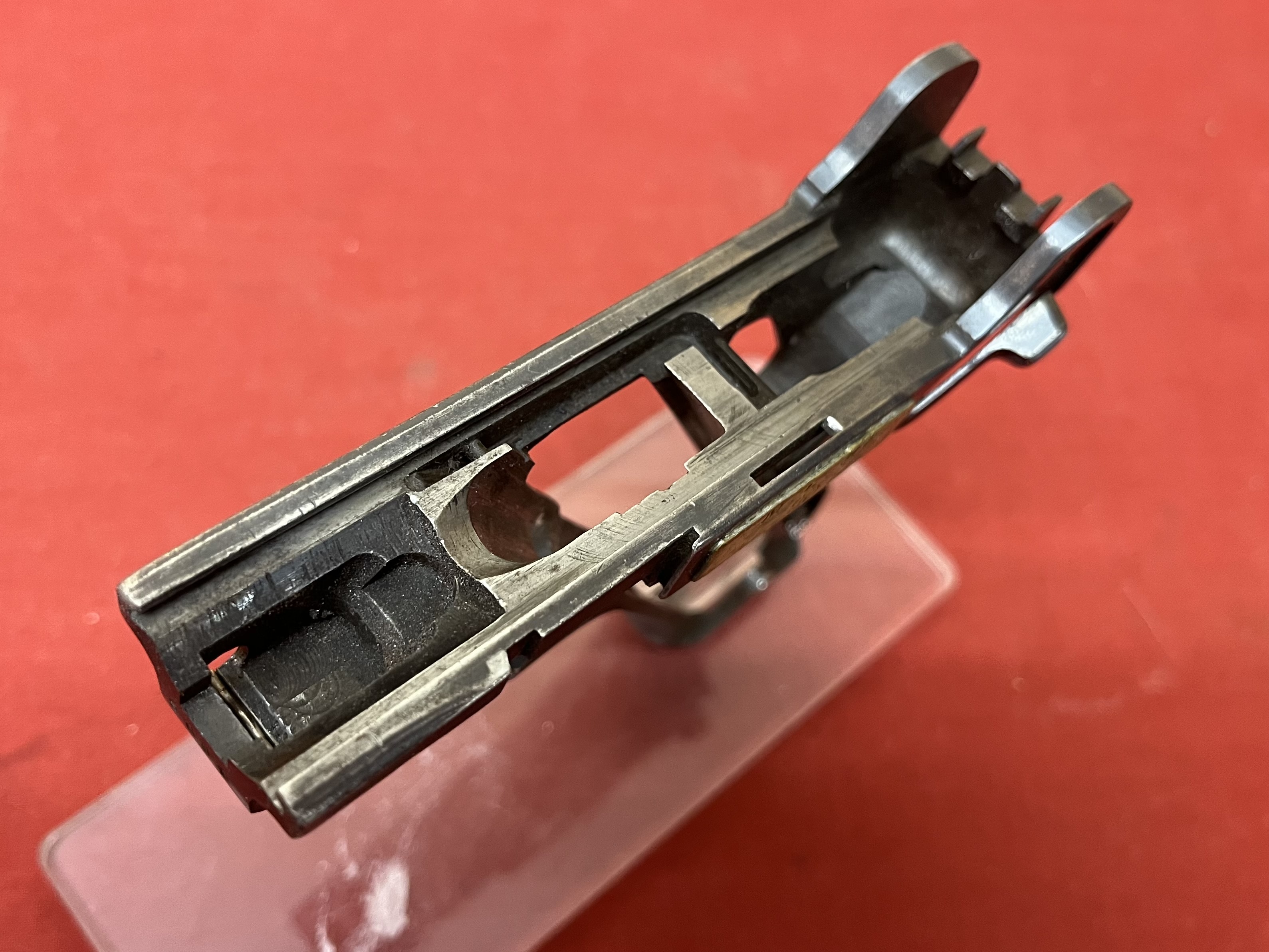 Holländische P08 / Pistool M.11 – Griffstück – KNIL – „RUST“ – M.L.Ml. 90 – Bild 4