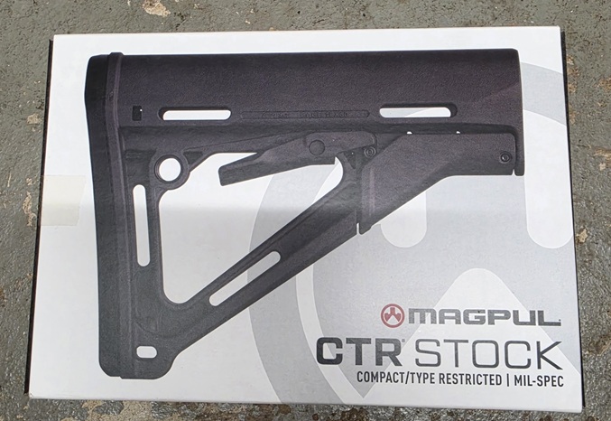 Magpul CTR Stock Milspec black, neu ! – Bild 1