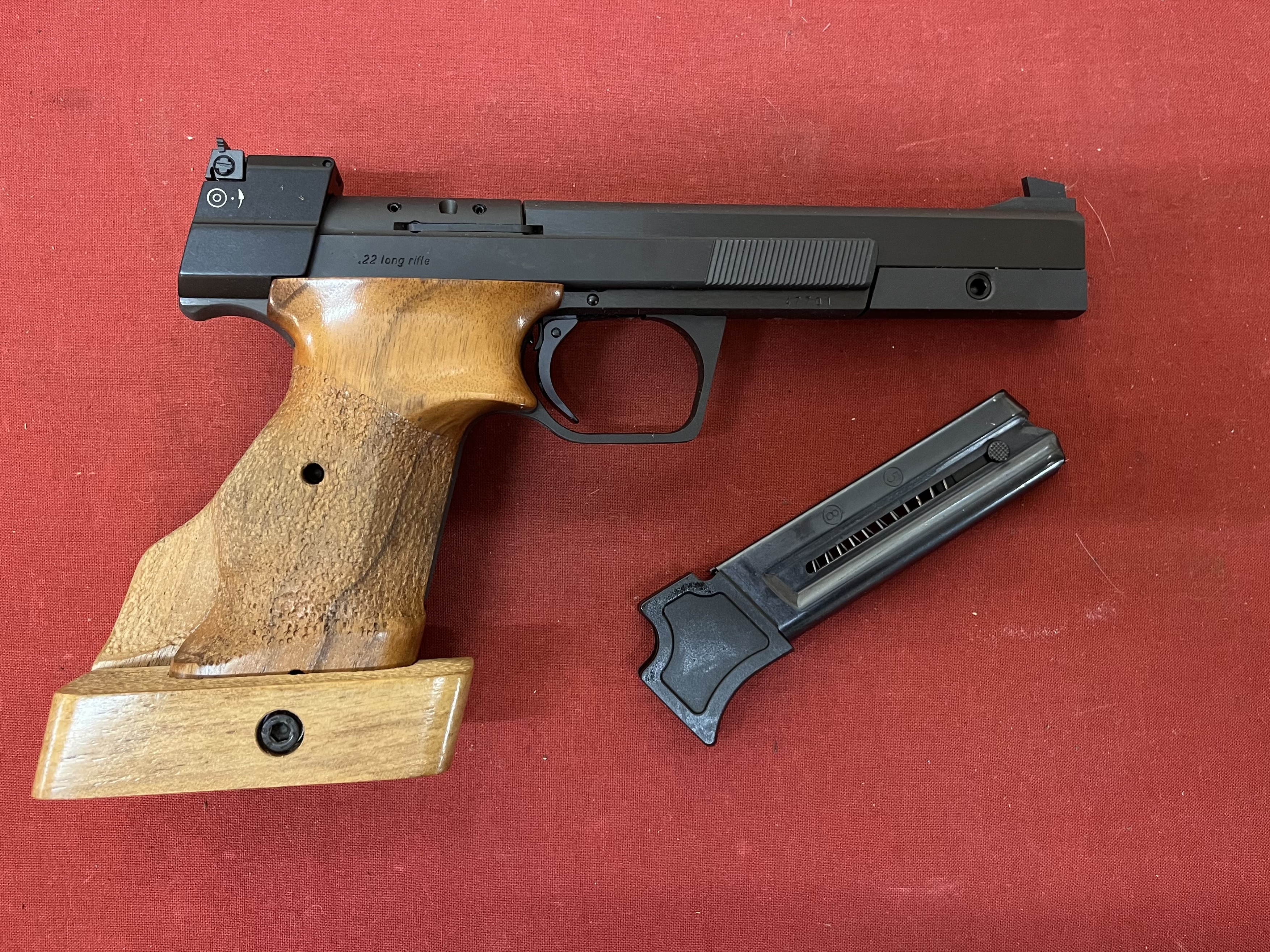 Hämmerli 208 S – Sportpistole – Kal. .22 l.r. – 2 Magazine – Originalkarton – Bild 1