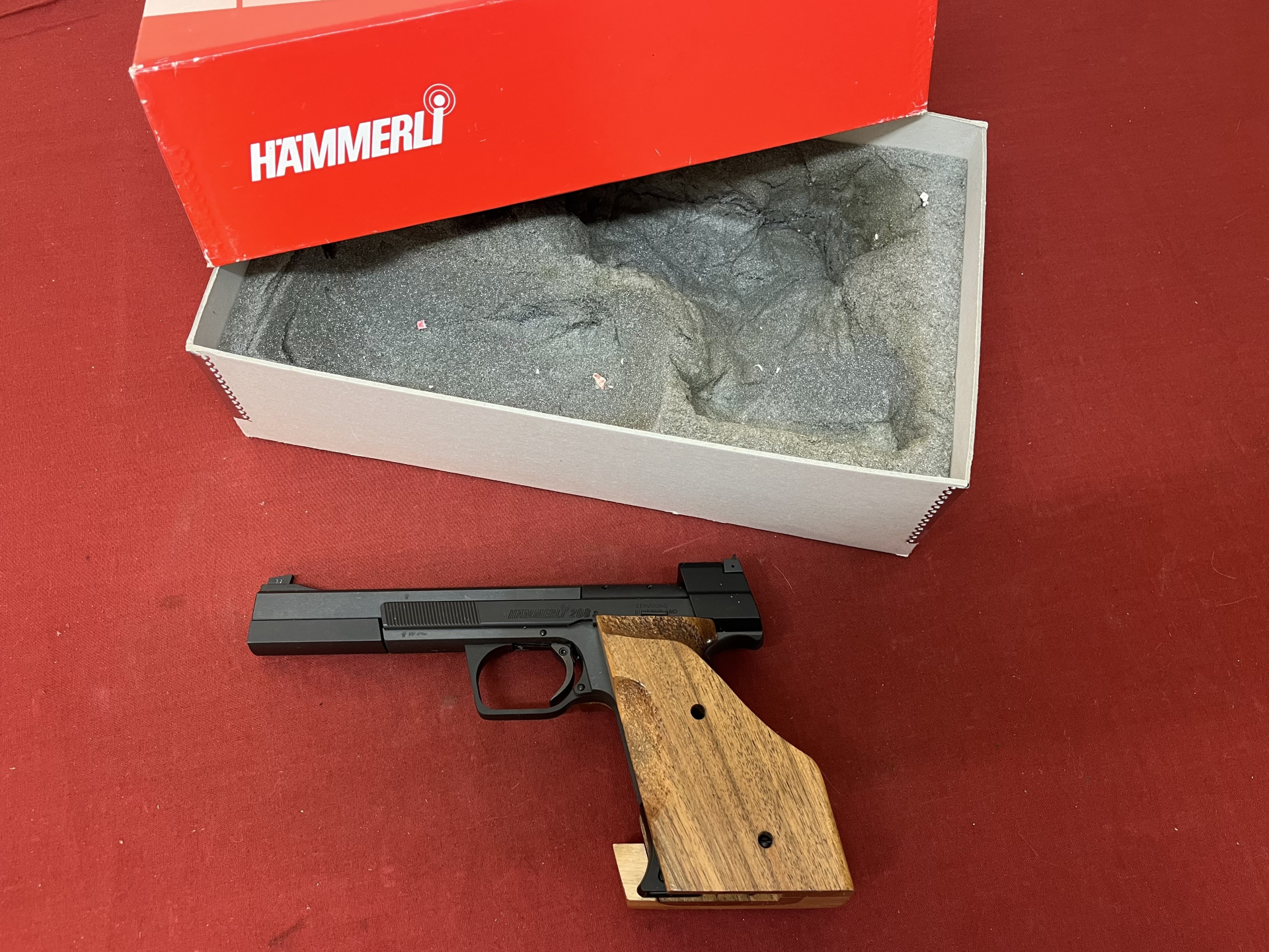 Hämmerli 208 S – Sportpistole – Kal. .22 l.r. – 2 Magazine – Originalkarton – Bild 5