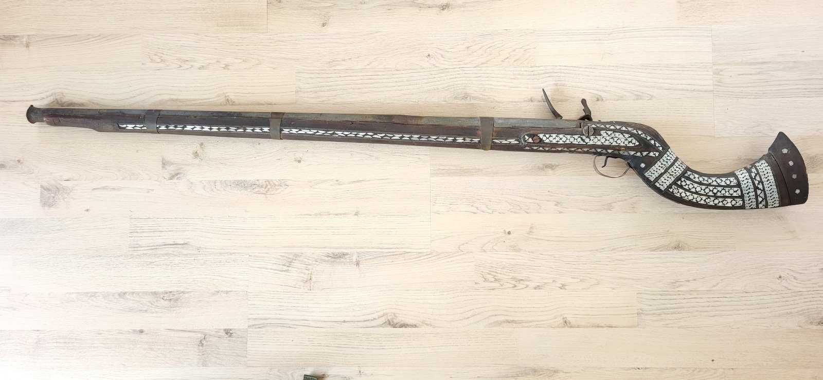 Vorderladergewehr Steinschloss- Gewehr Silberbüchse Donnerbüchse DEFEKT?!? DEKO - ANSCHAUEN! – Bild 4