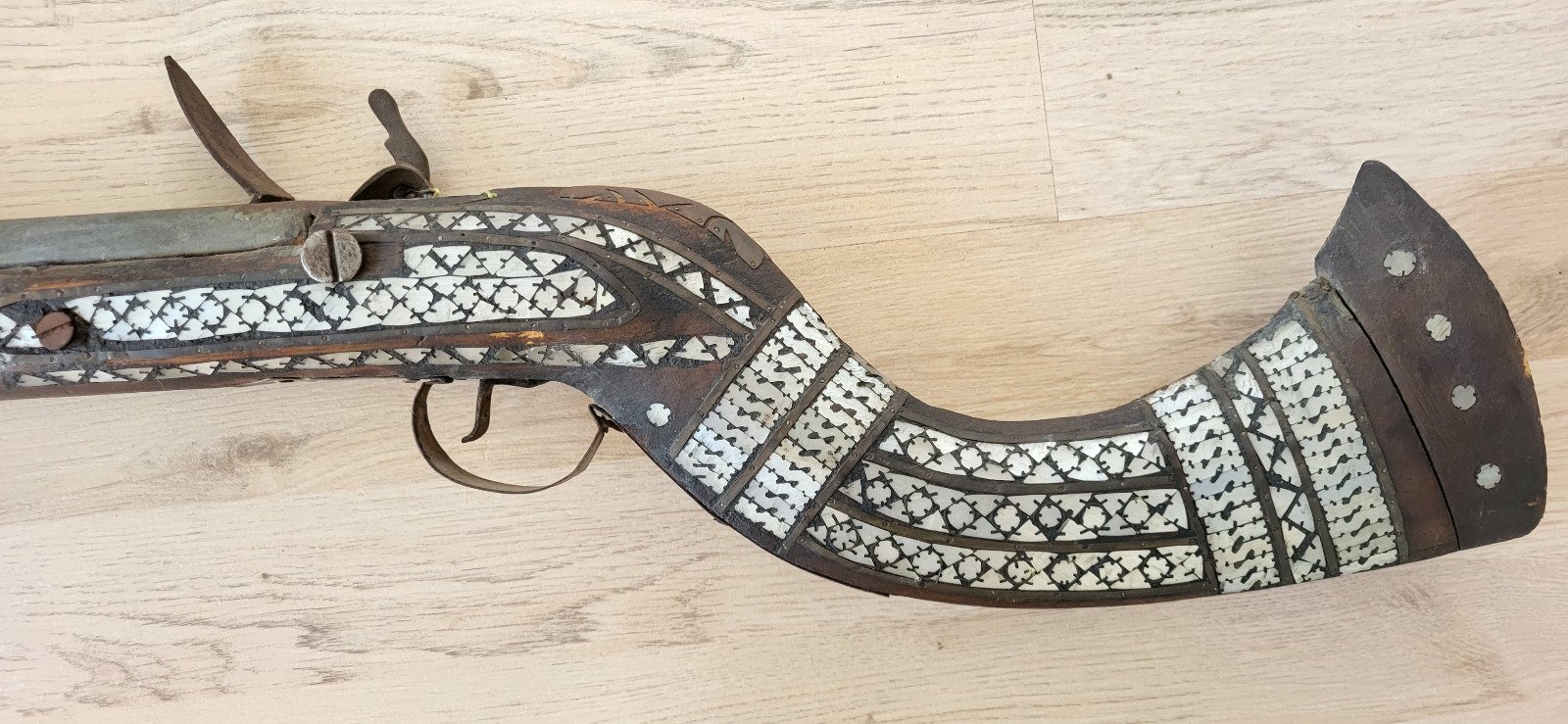 Vorderladergewehr Steinschloss- Gewehr Silberbüchse Donnerbüchse DEFEKT?!? DEKO - ANSCHAUEN! – Bild 5