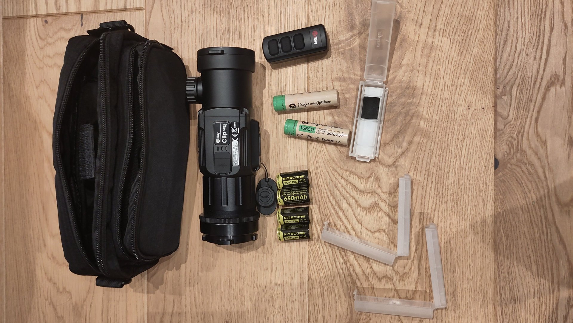 Wärmebild Vorsatz Infiray Xeye CH50V2 - inkl. Rusan MAR Adapter und Akkus – Bild 2