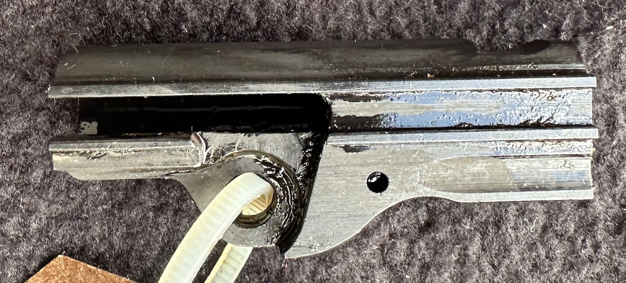 Pistole 08 - Kammer - unbearbeitet - ohne Nummer - WK II WW II – Bild 1