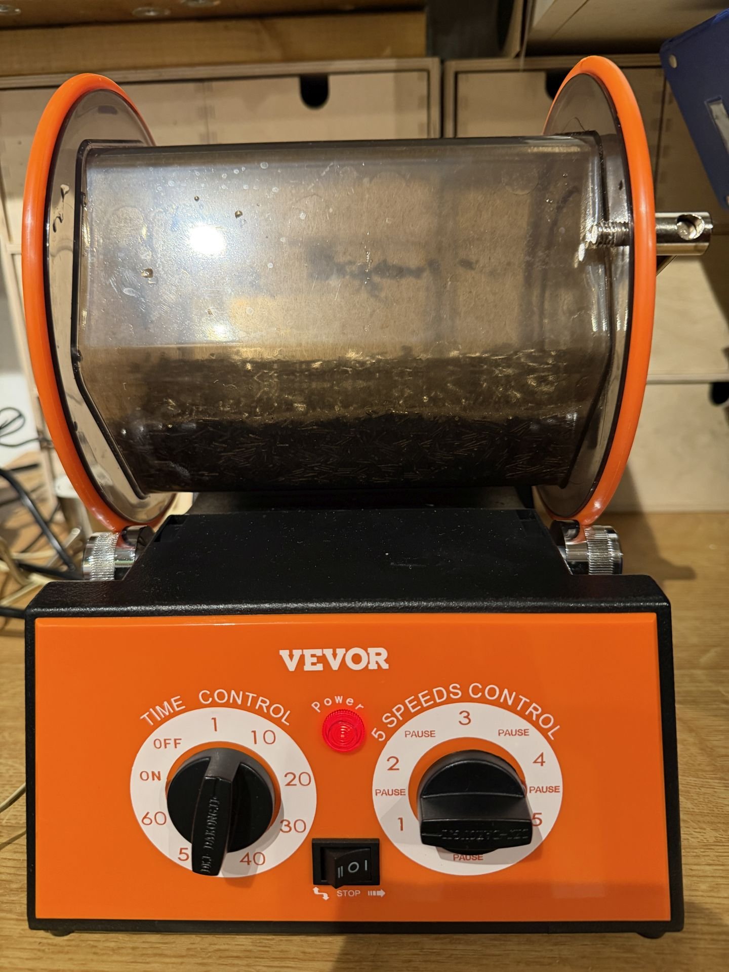 Nasstumbler Vevor 5kg mit 2kg Pins – Bild 1