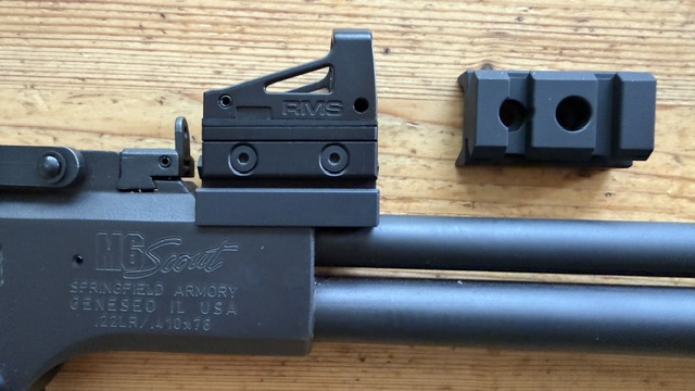 M6 Scout, 41mm Picatinny Schiene für USAF Survival Gewehr – Bild 4