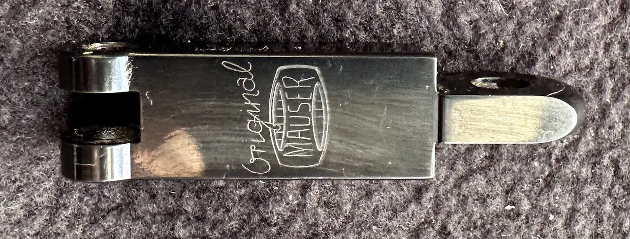 Pistole 08 - Vordergelenk - Mauser - ohne Nummer – Bild 1