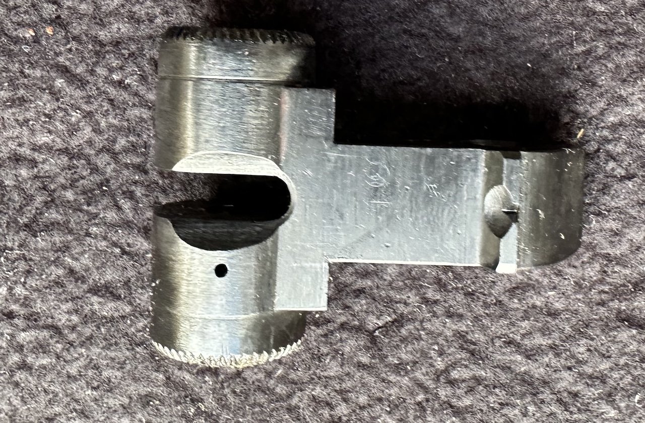 Pistole 08 - Hintergelenk - unbearbeitet - ohne Nummer – Bild 1