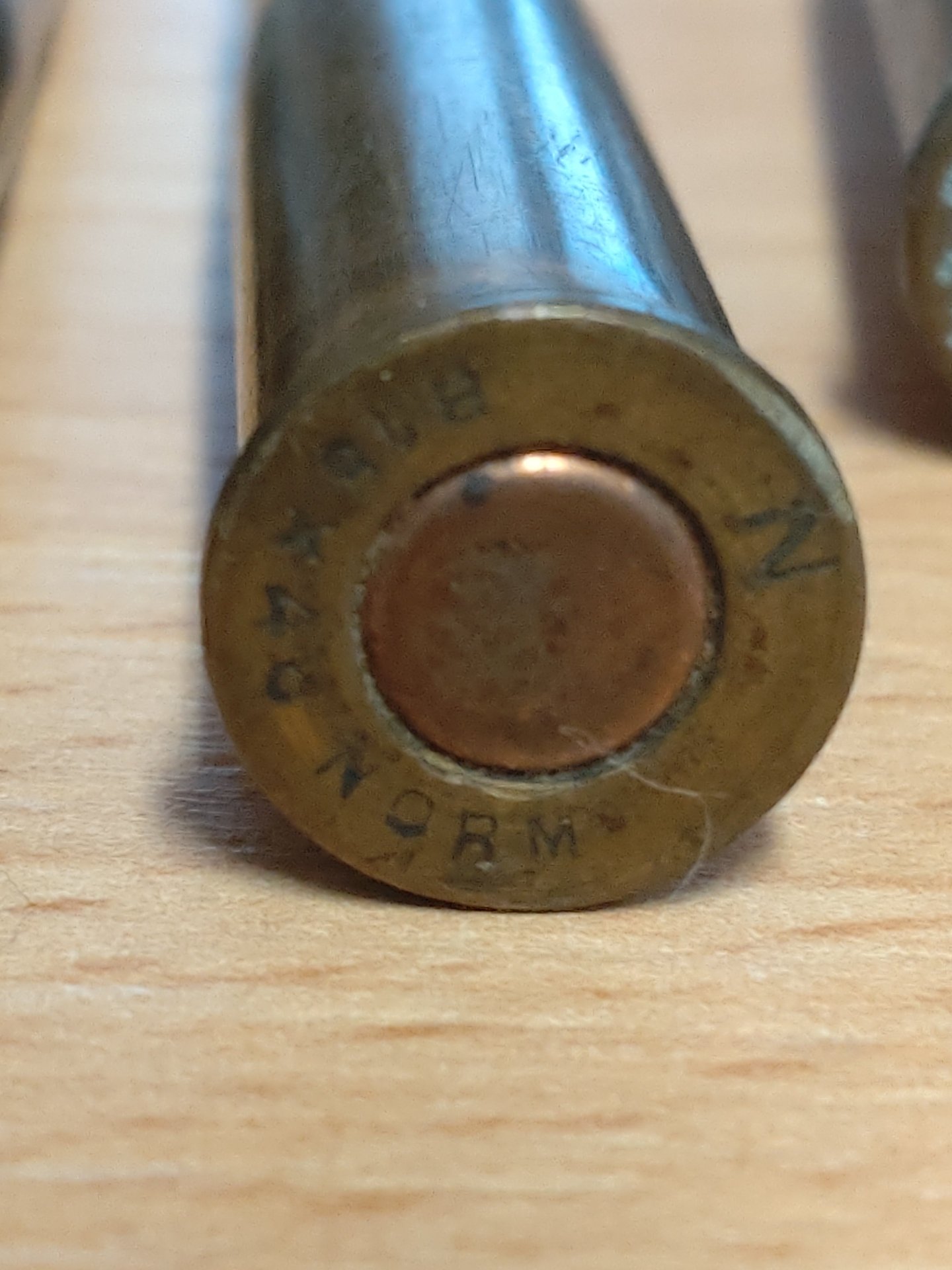 Patronen leer 8,15*45R Alt Deko Kein K98 Gewehr 88 Original Bleigeschoss – Bild 2