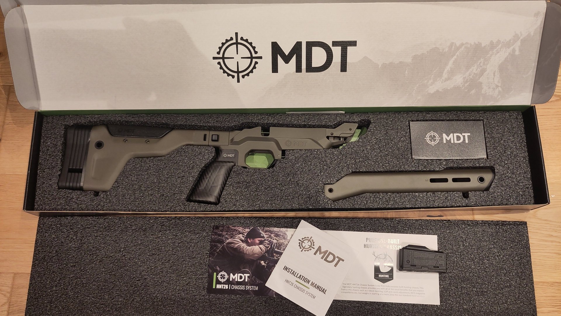 Carbonschaft MDT HNT26 für Remington 700 SA - Klappschaft Ultralight – Bild 1