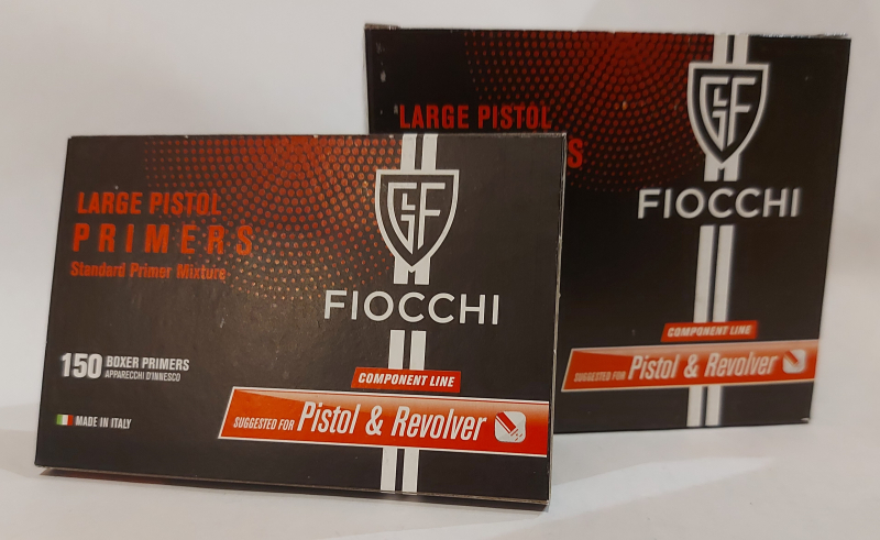 150 Zündhütchen Fiocchi Large Pistol – Bild 1
