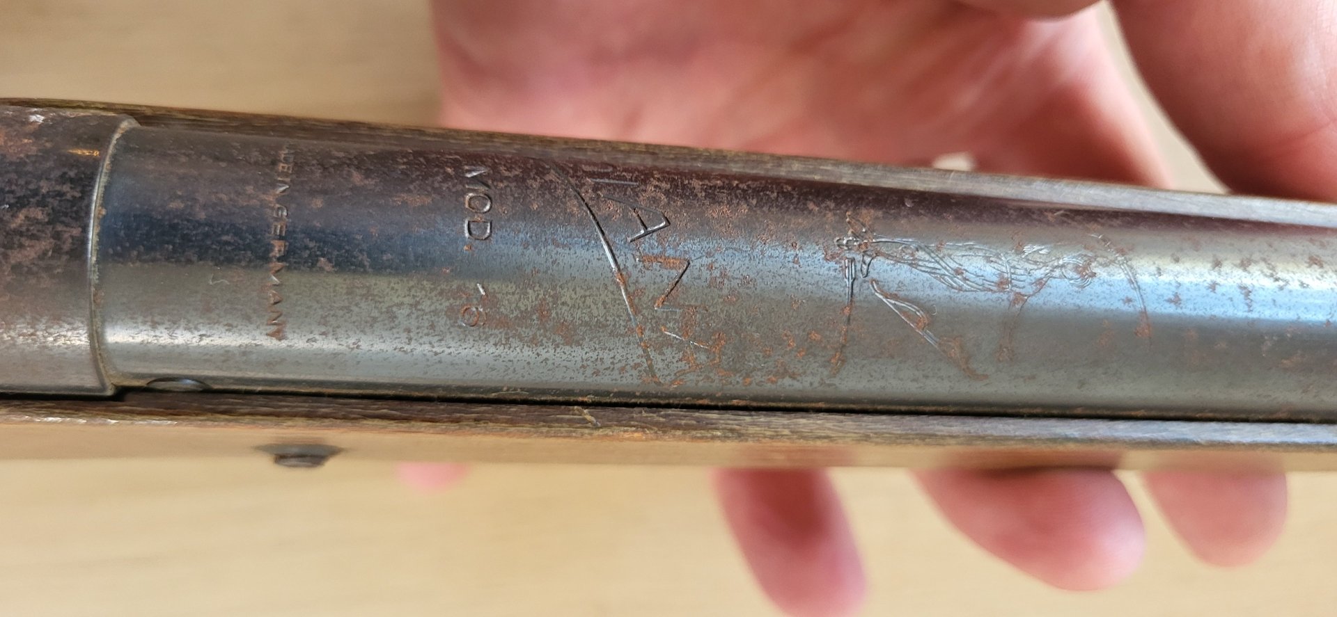 Diana Modell 16 Mod. 16 Knicklauf-Luftgewehr Klassiker frühe Nachkriegsversion – Bild 3