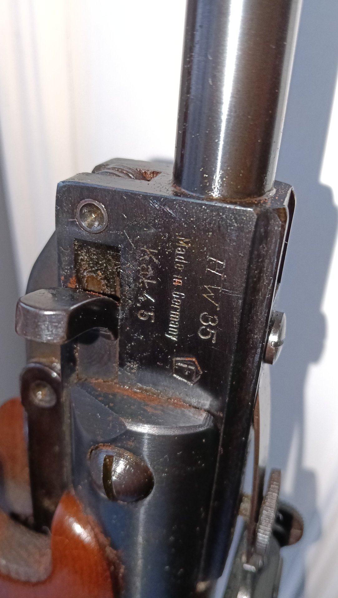 Für Selbstabh: Weihrauch HW 35 Luftgew. cal. 4,5mm (.177) - F-Zeich. OHNE ZIELFERNROHR – Bild 4