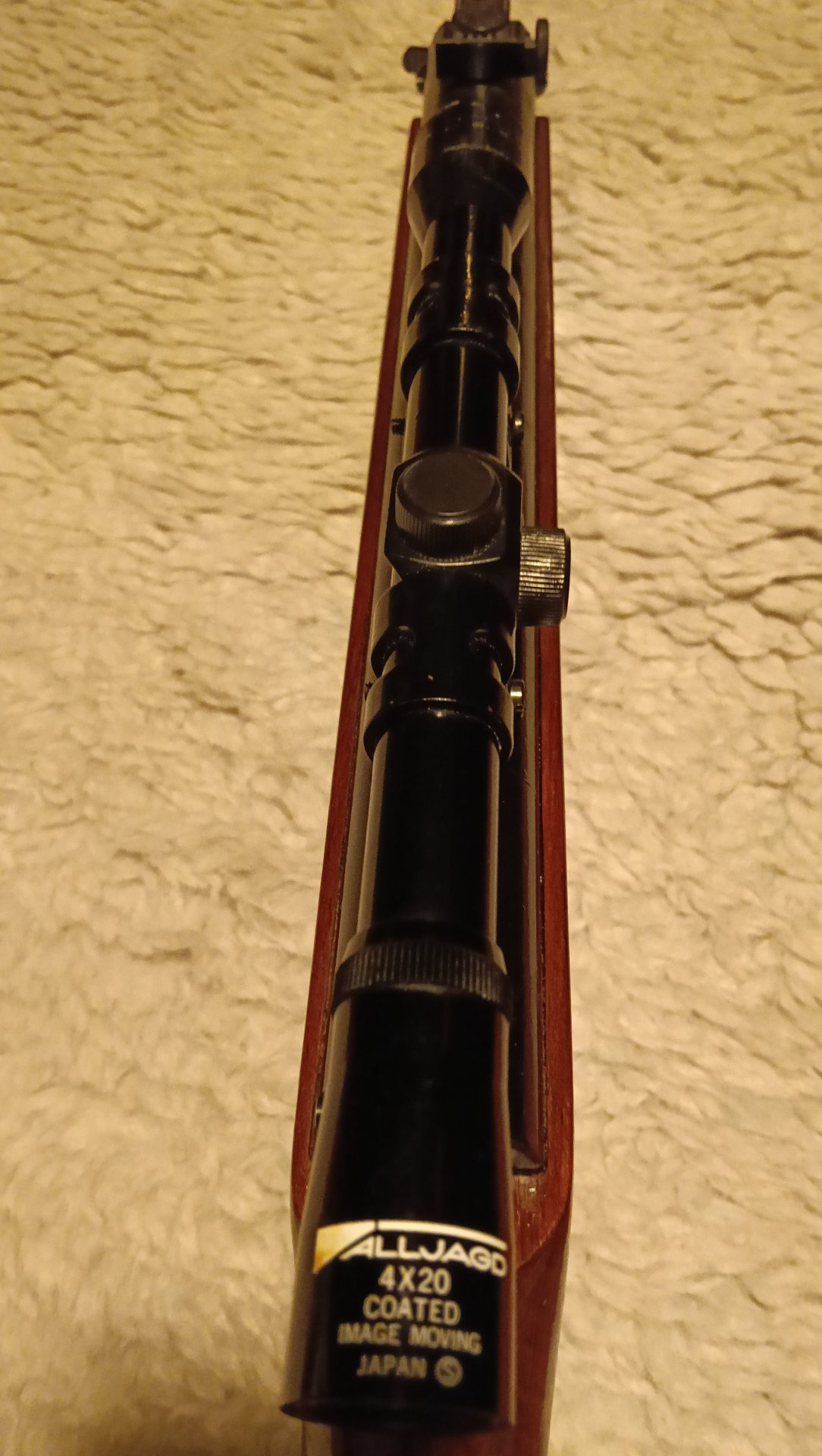 Für Selbstabh: Weihrauch HW 35 Luftgew. cal. 4,5mm (.177) - F-Zeich. - inkl. Zielfernr. ALLJAGO 4x20 – Bild 5