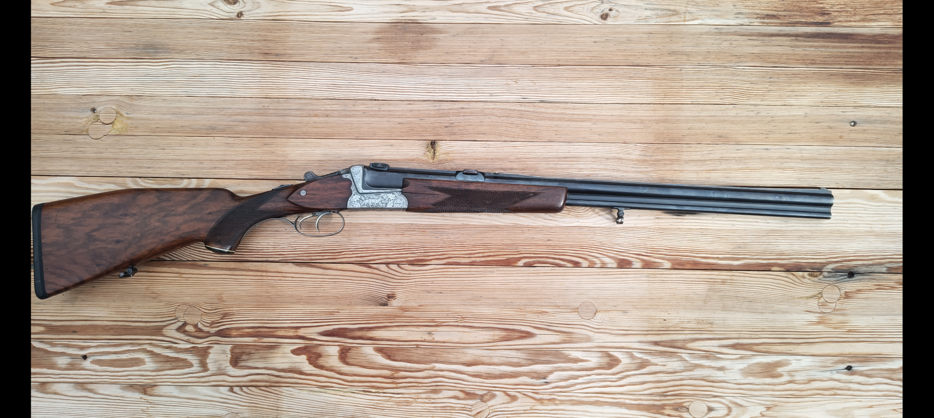 Bockbüchsflinte - Sauer & Sohn Mod. 54 - Cal.7x57R - 16/70 – Bild 1