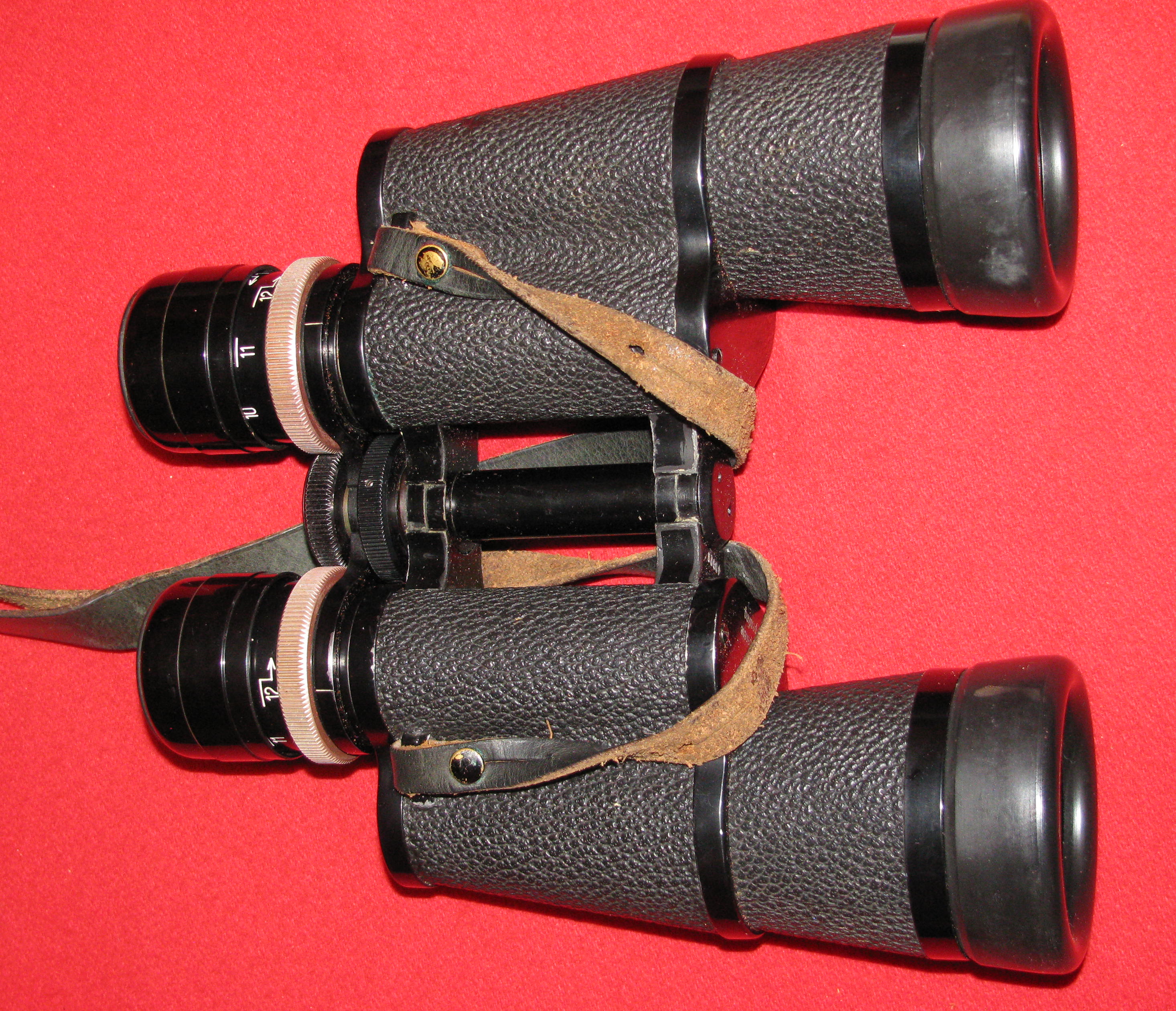 Was für Sammler, ein Fernglas Dr. WÖHLER KASSEL VARISCOPE variabel 7- 12 x 50 im Köcher – Bild 2