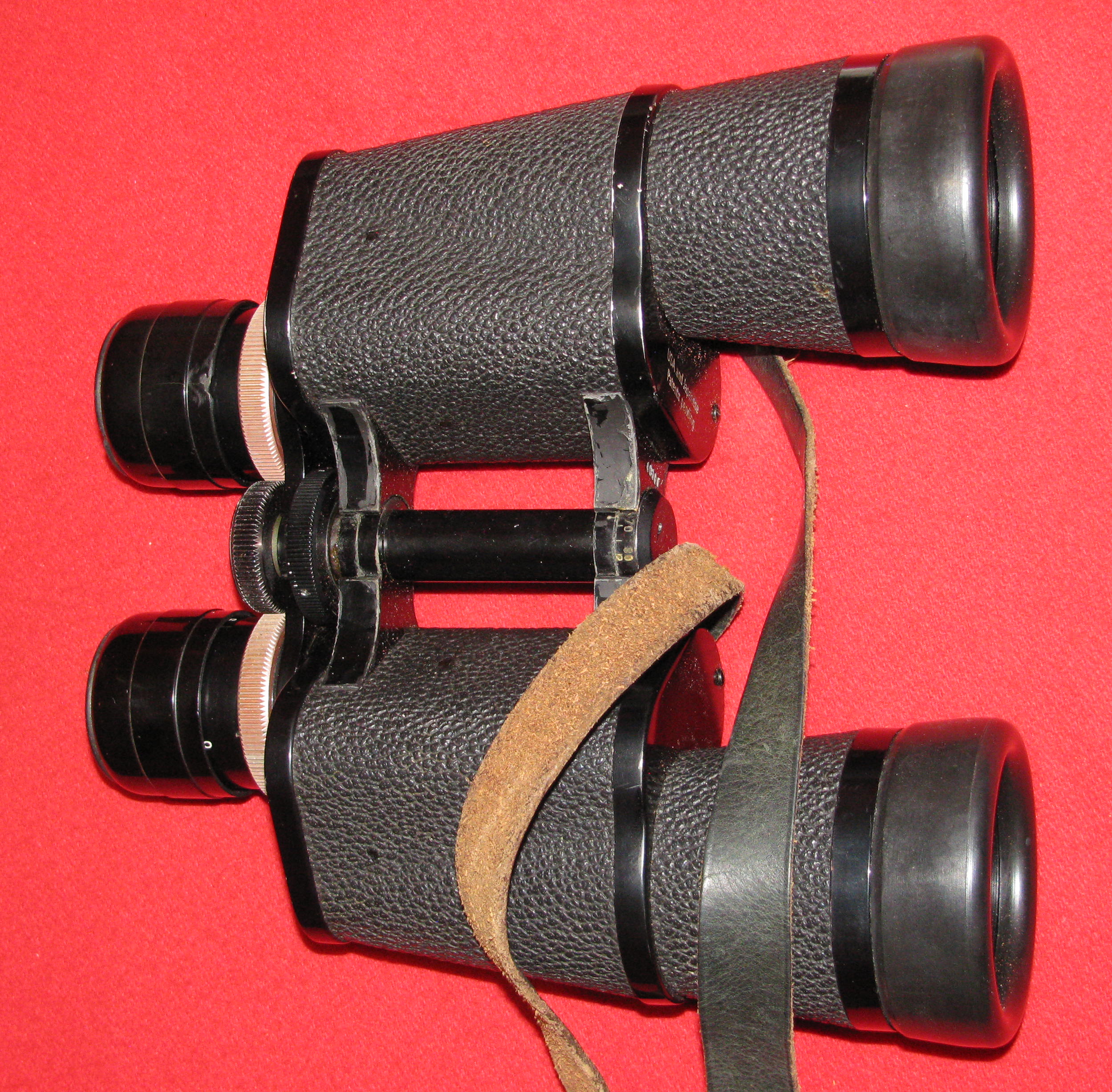 Was für Sammler, ein Fernglas Dr. WÖHLER KASSEL VARISCOPE variabel 7- 12 x 50 im Köcher – Bild 3