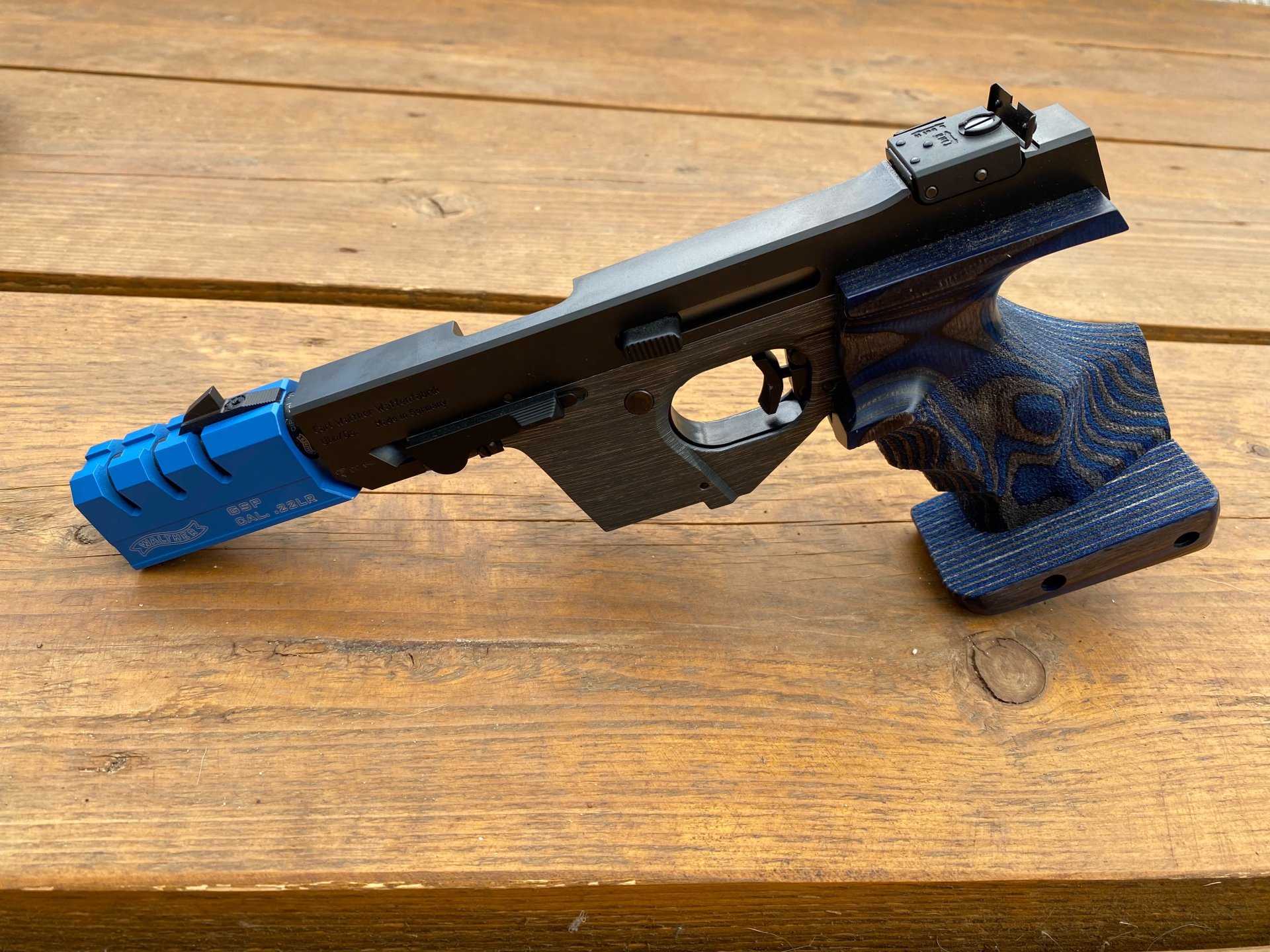 Walther GSP Expert – Kaliber .22 l.r. – Linkshandgriff Größe M – – Bild 6