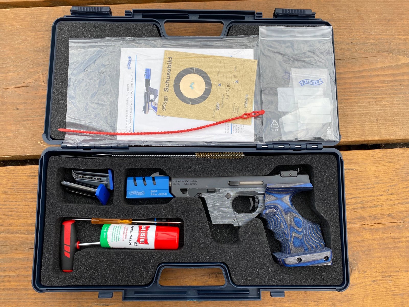 Walther GSP Expert – Kaliber .22 l.r. – Linkshandgriff Größe M – – Bild 1
