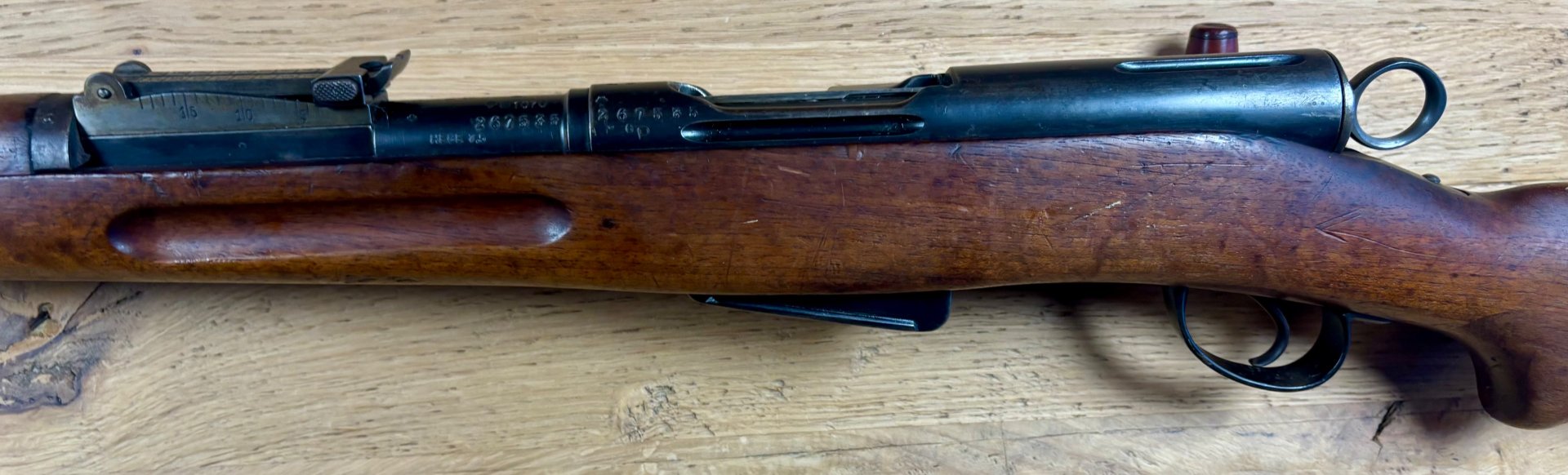 Repetierbüchse Schmidt Rubin G11 Cal. 7,5x55 St. Gallen - Sammlerwaffe nummerngleich – Bild 7